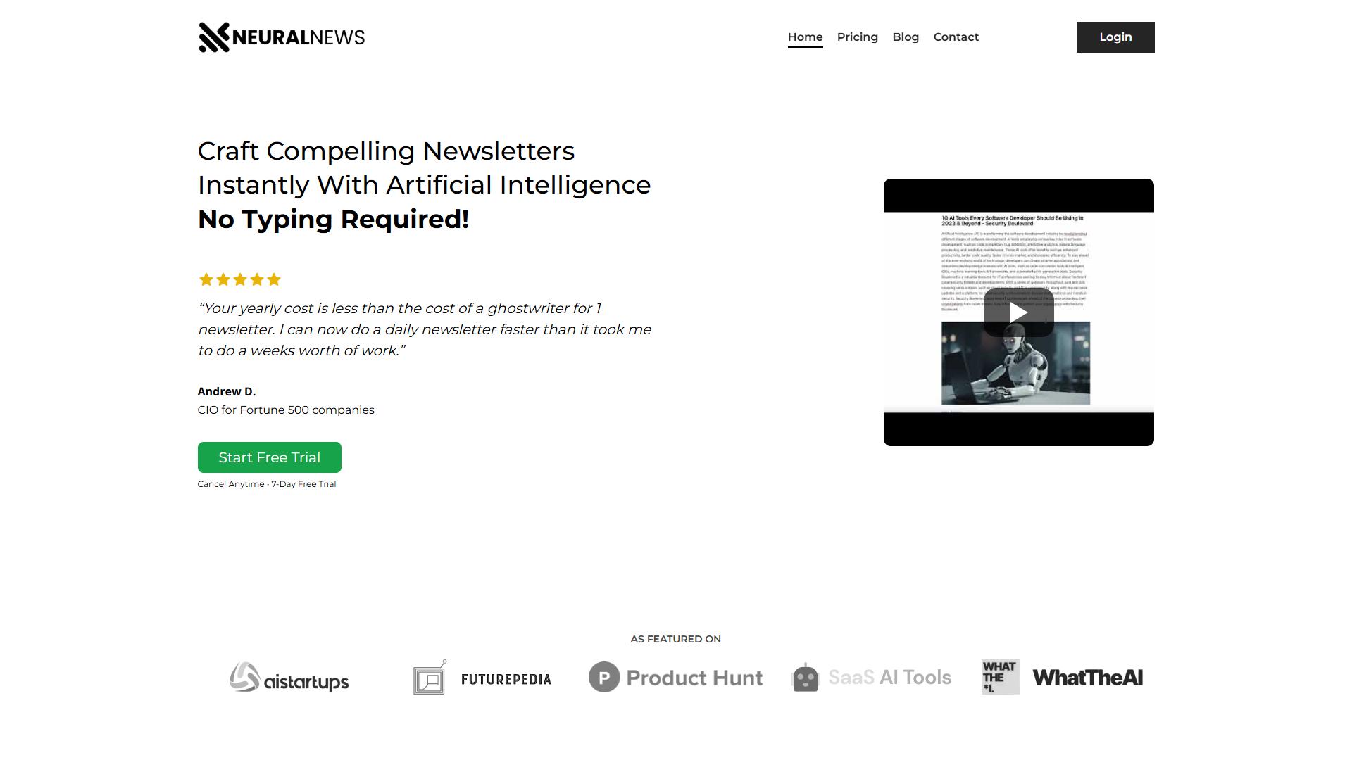 Neural Newsletters Neural Newsletters
