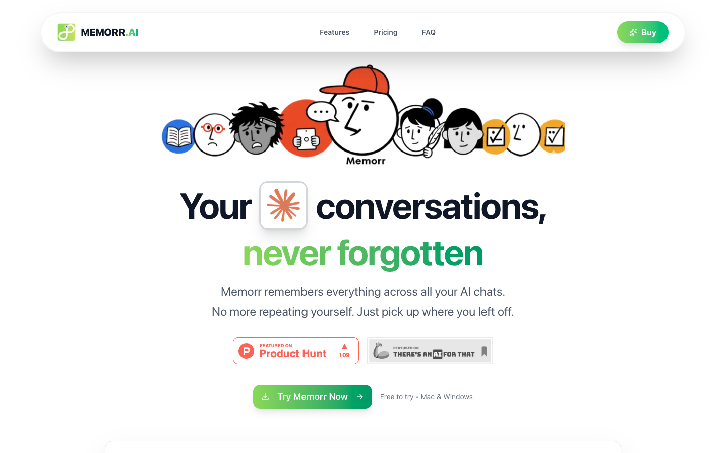 Memorr.AI Memorr.AI