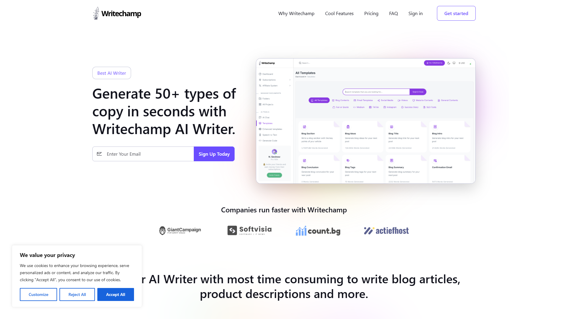 Writechamp AI Writer Writechamp AI Writer