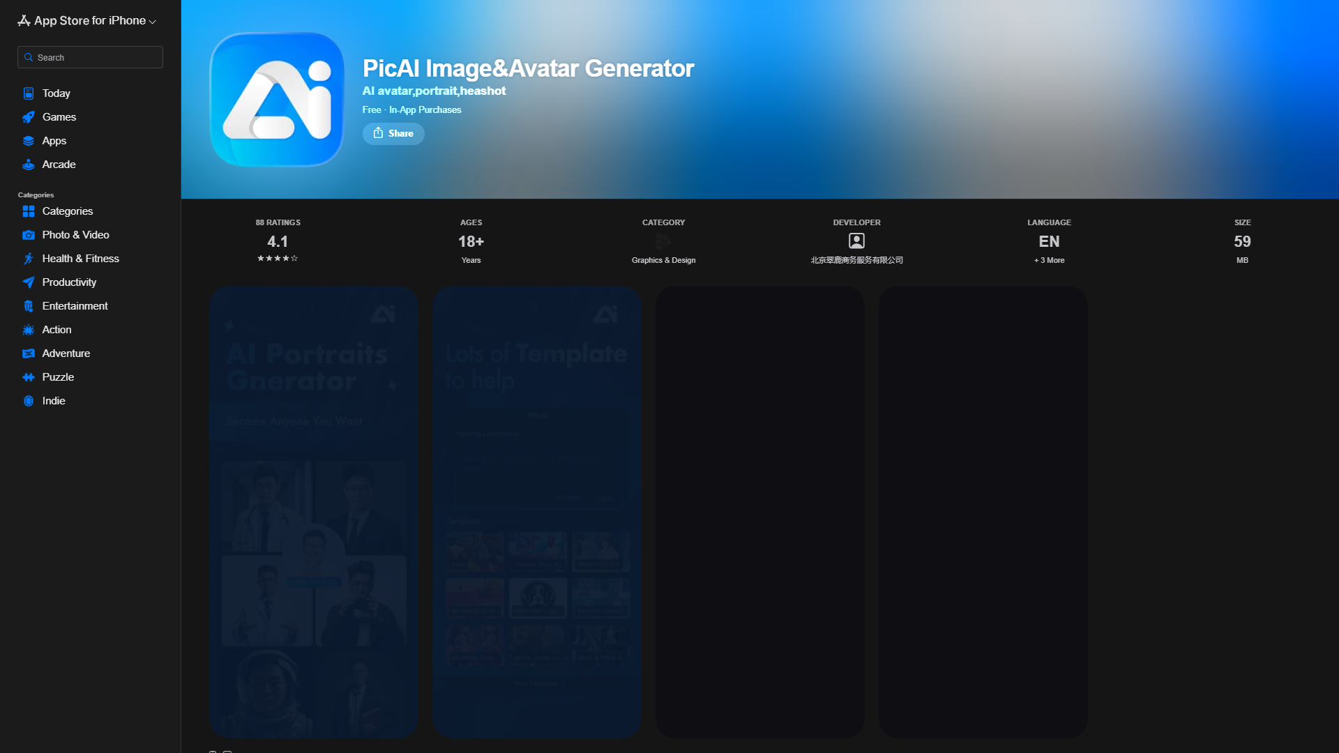 PicAI Image & Avatar Generator PicAI Image & Avatar Generator
