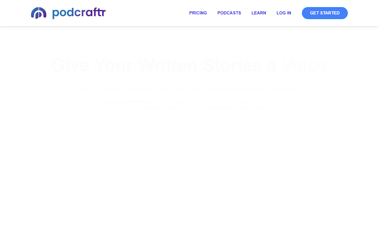 Podcraftr Podcraftr