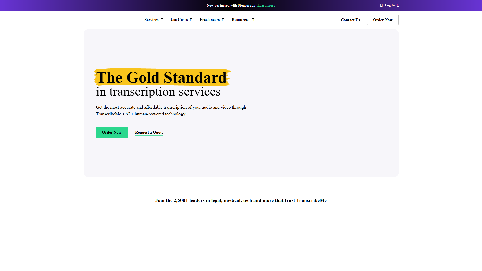 TranscribeMe TranscribeMe