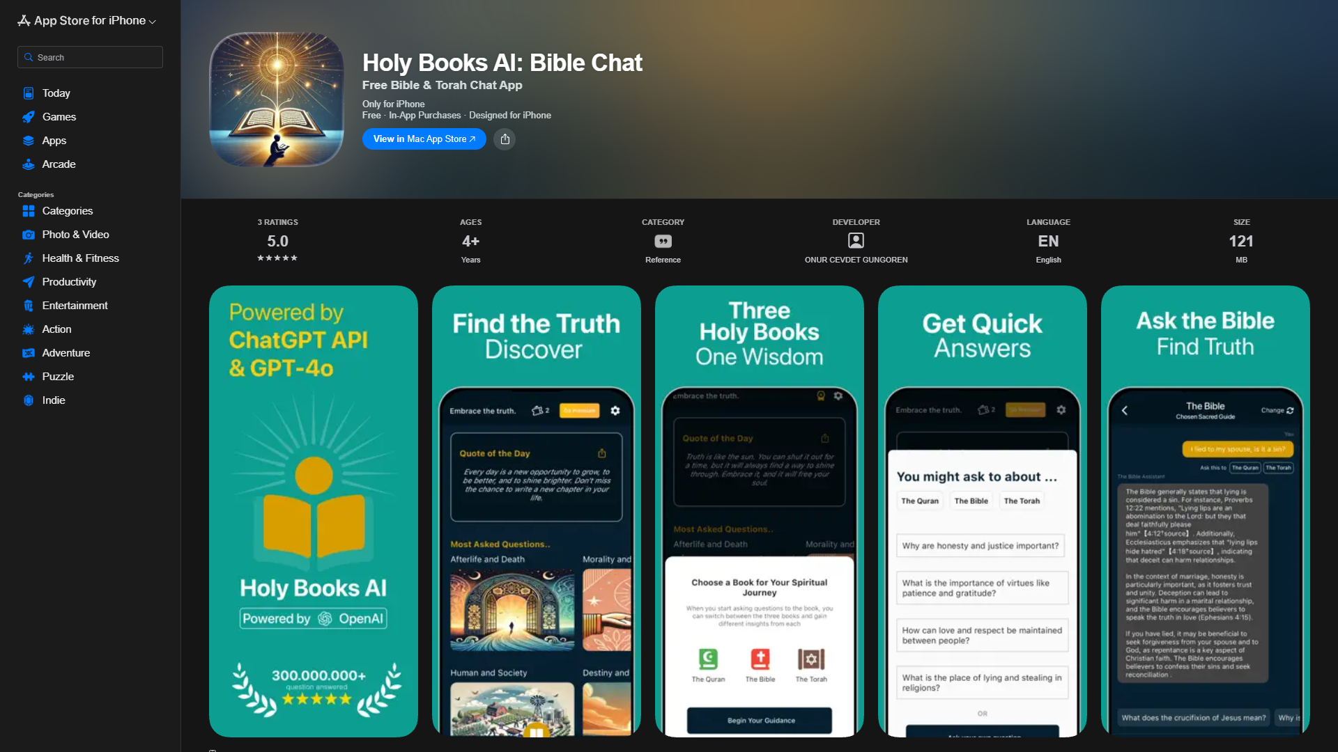 Holy Books AI: Bible Chat Holy Books AI: Bible Chat