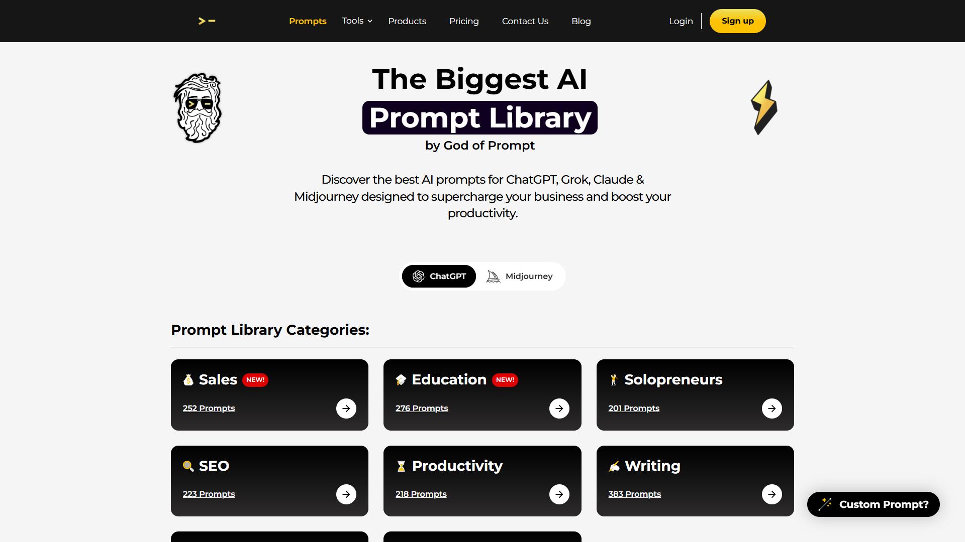 AI Prompt Library AI Prompt Library