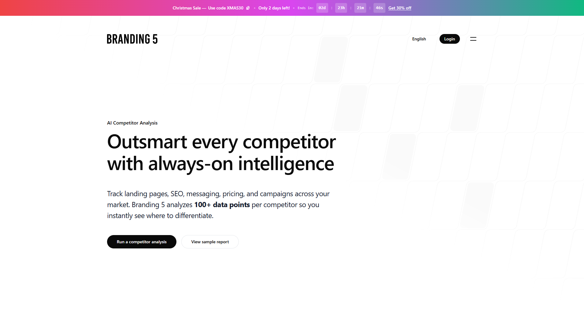 Branding 5 AI Competitor Analysis Branding 5 AI Competitor Analysis