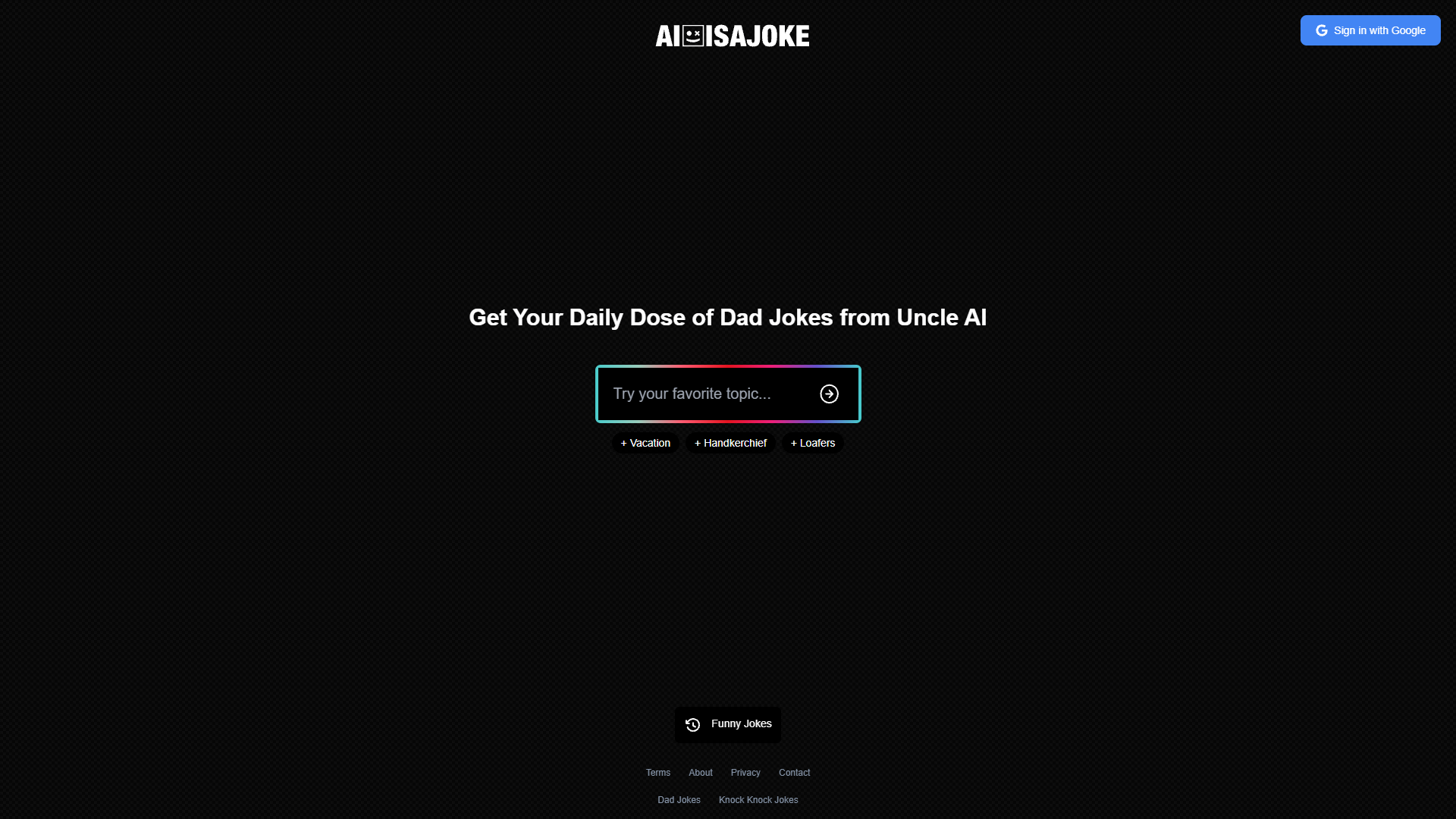 Uncle AI Dad Jokes Uncle AI Dad Jokes