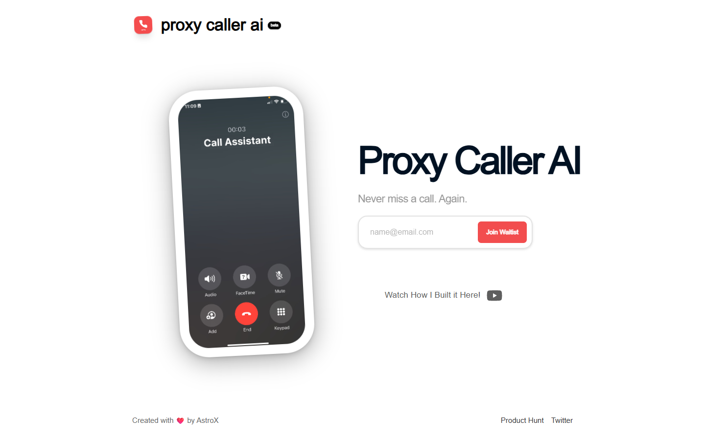 Proxy Caller AI Proxy Caller AI