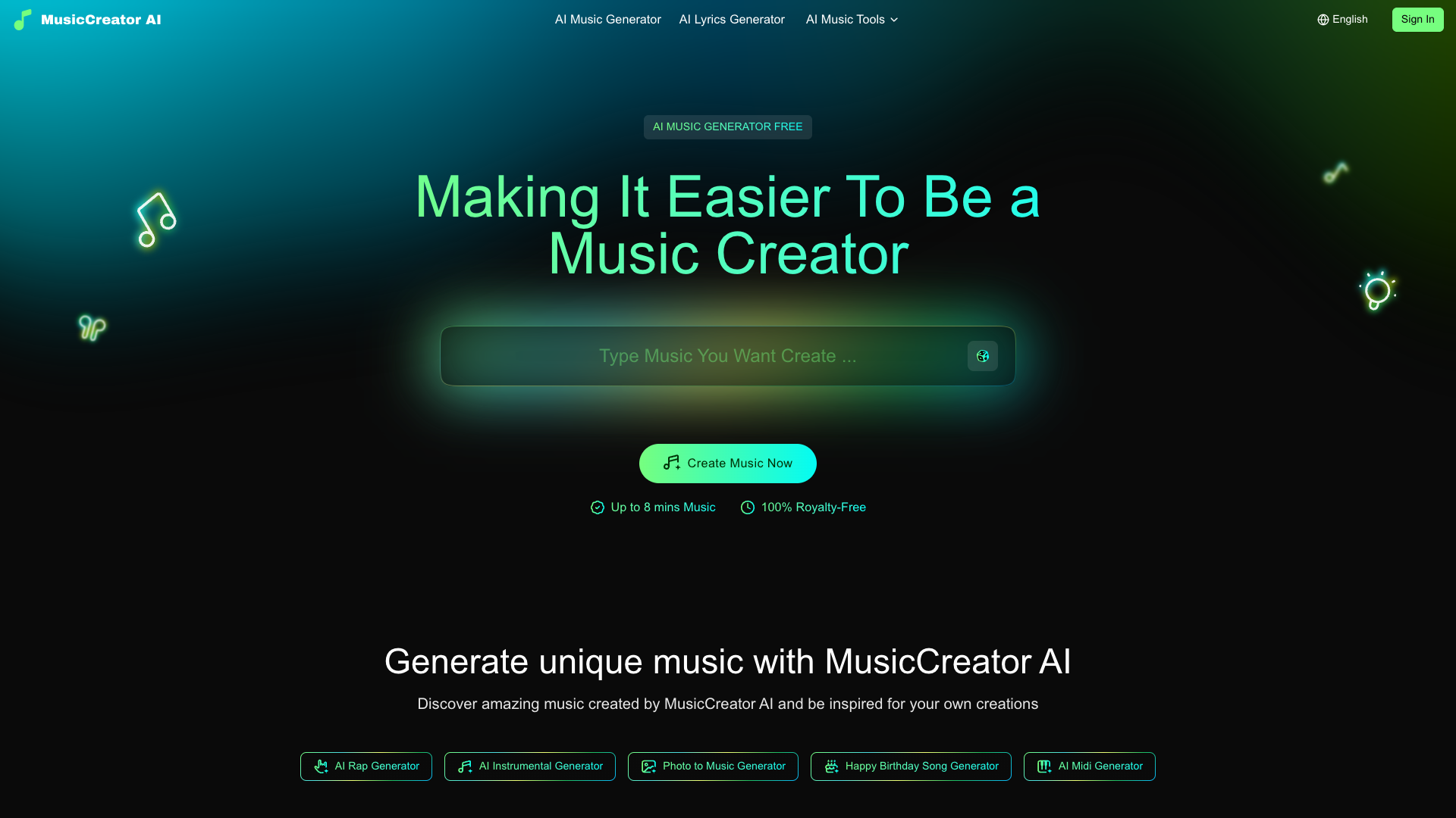 MusicCreator AI MusicCreator AI