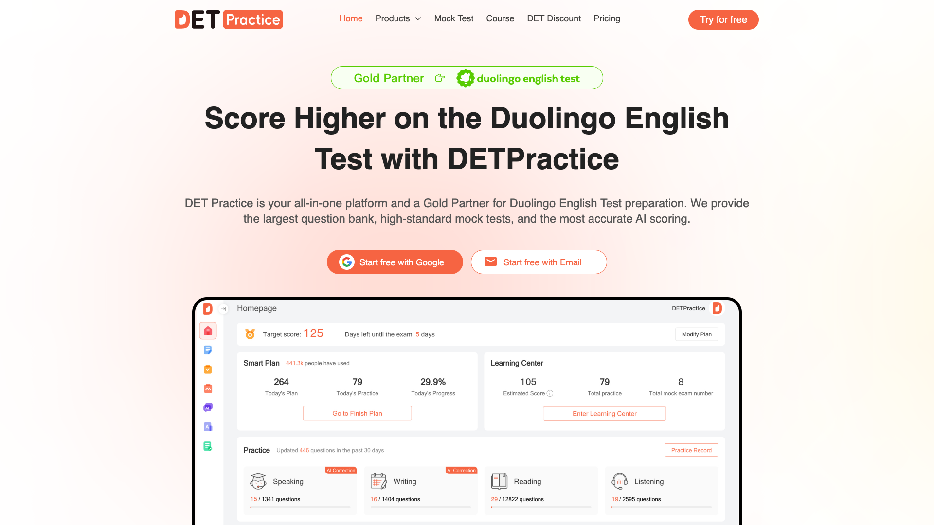 DET Practice DET Practice