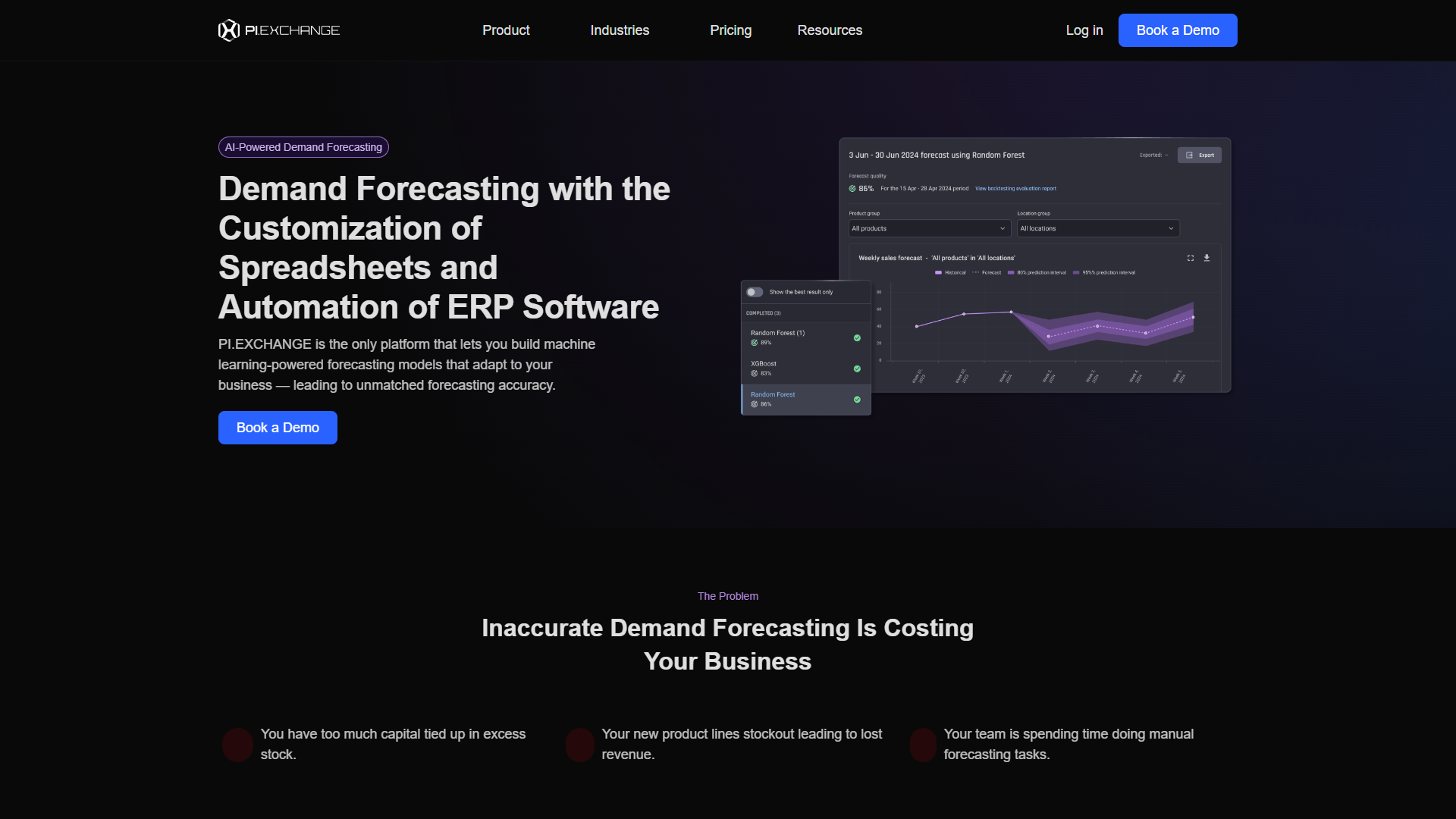 PI.EXCHANGE Demand Forecasting PI.EXCHANGE Demand Forecasting