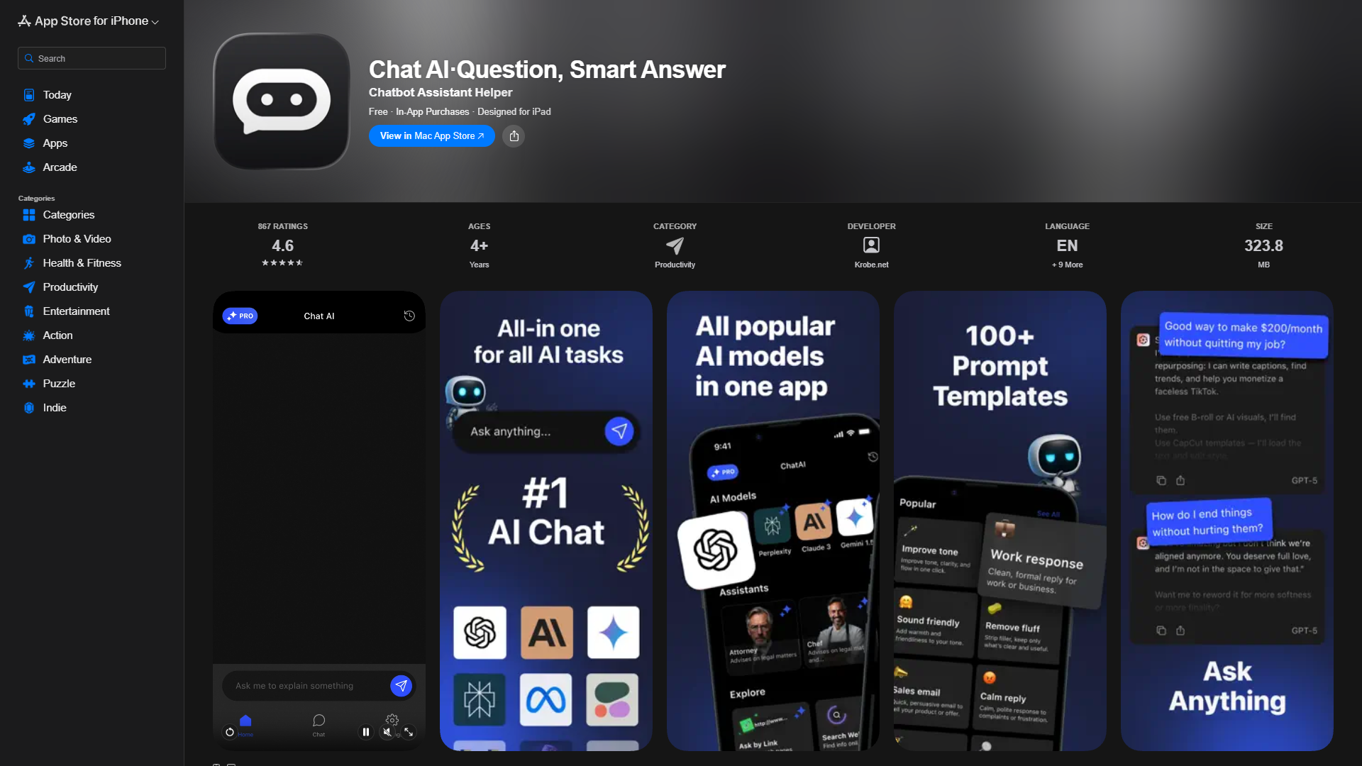 Chat AI·Question, Smart Answer Chat AI·Question, Smart Answer
