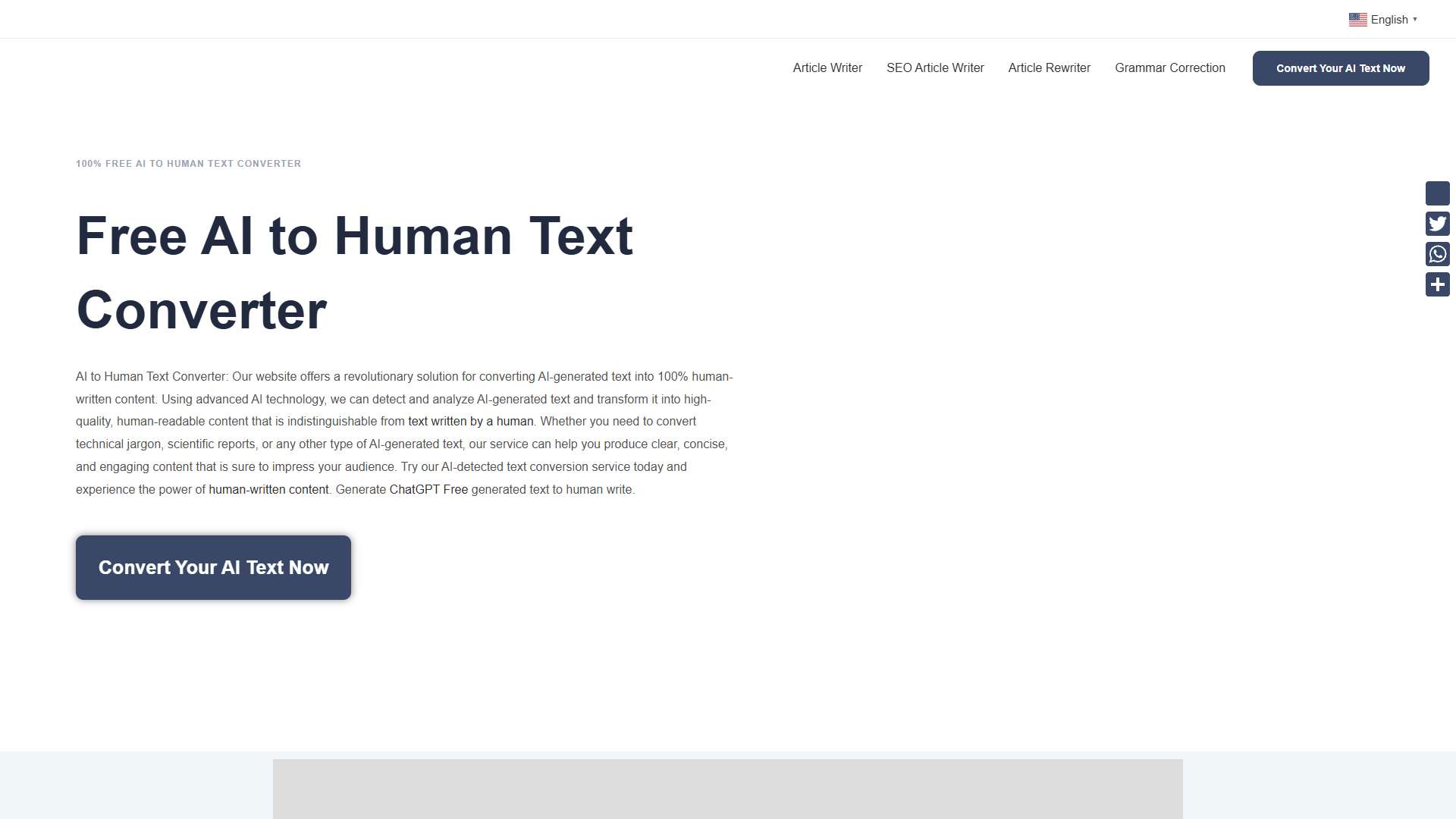AI to Human Text Converter AI to Human Text Converter