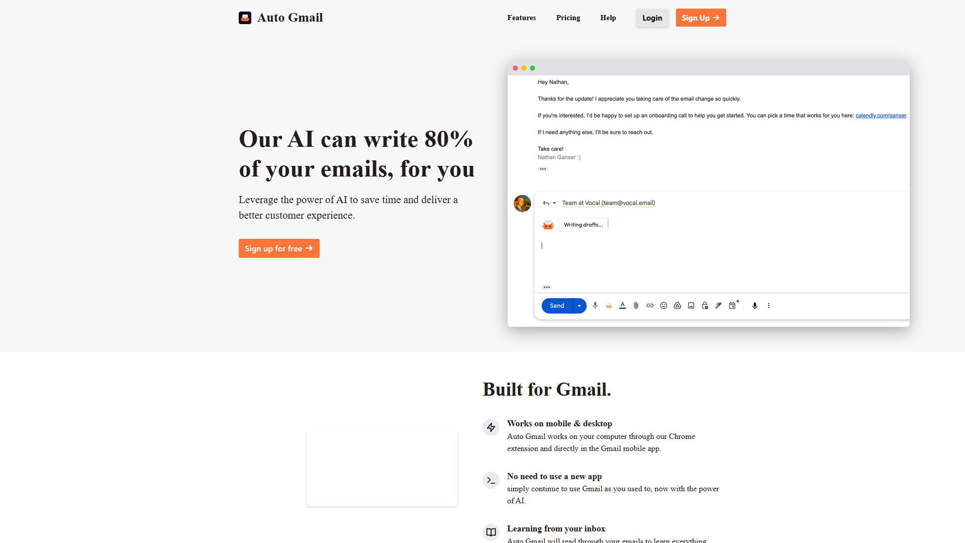 Auto Gmail Auto Gmail