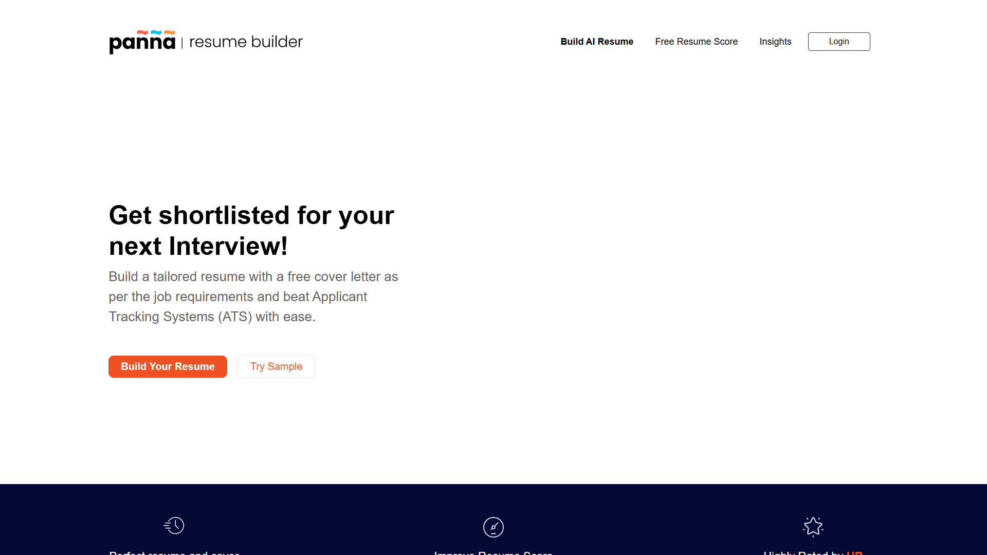 Panna AI Resume Builder Panna AI Resume Builder