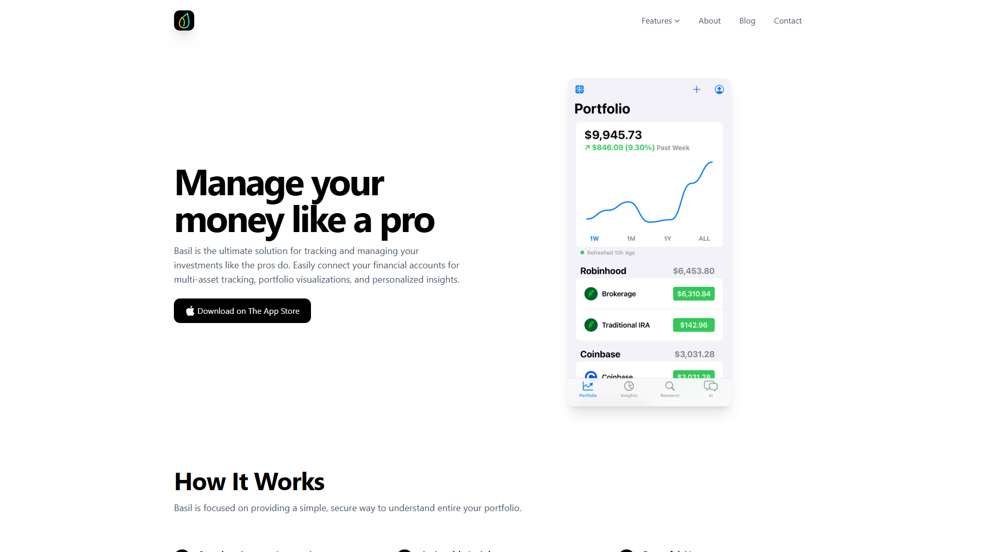 Basil — Portfolio Tracker App Basil — Portfolio Tracker App