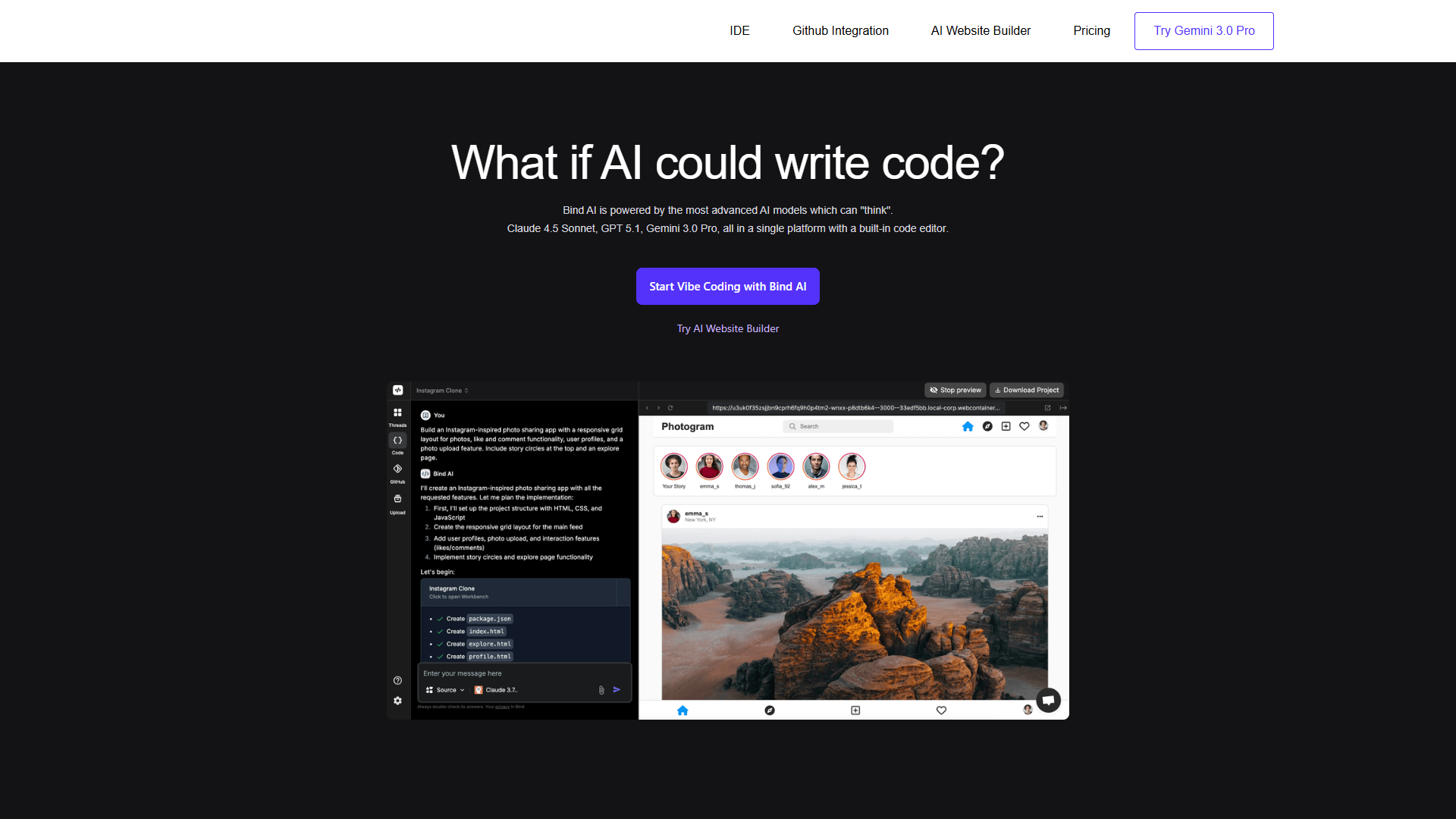 Bind AI IDE Bind AI IDE