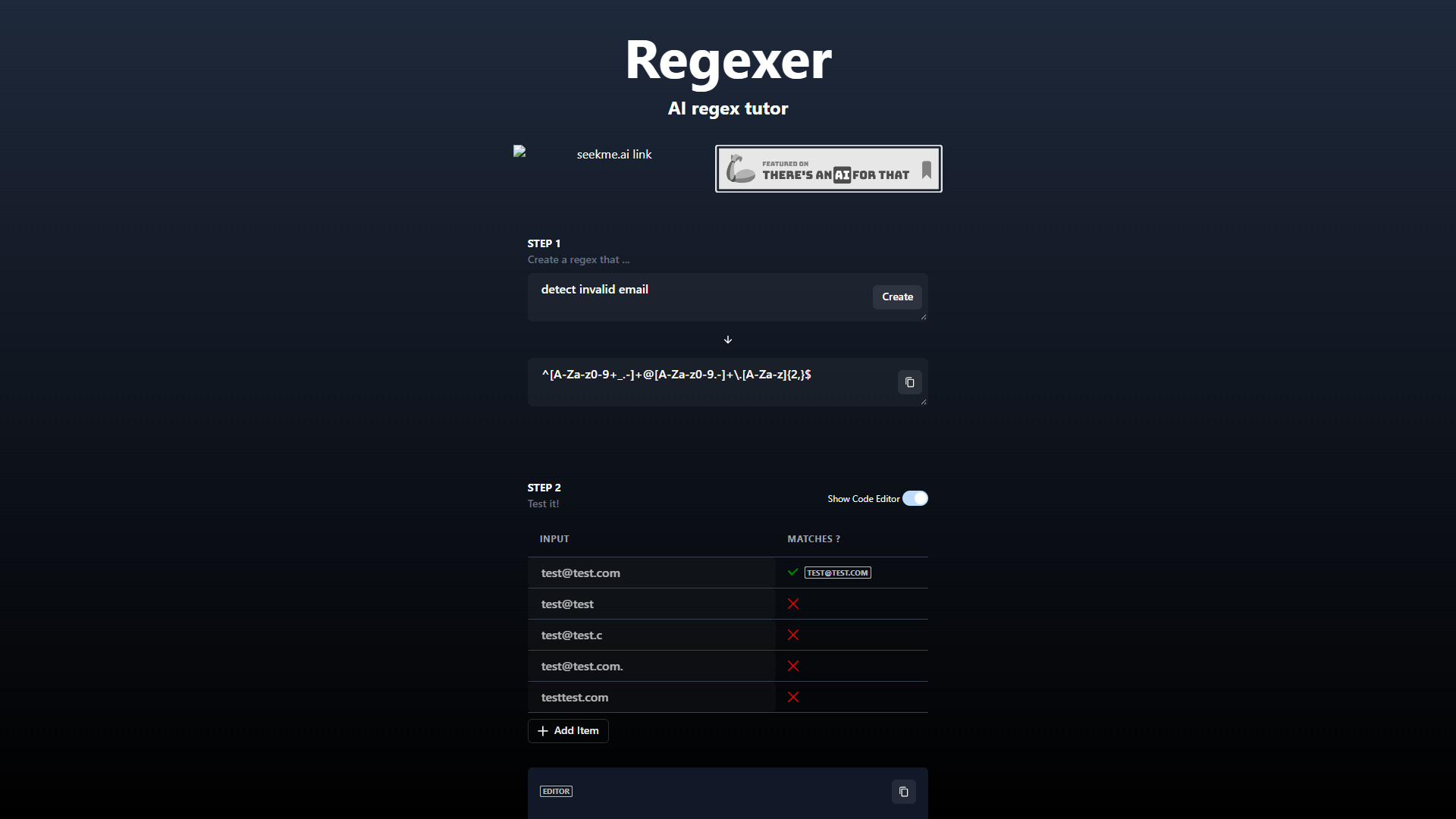 Regexer Regexer