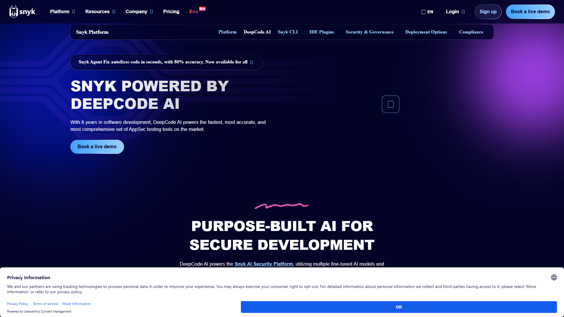 Snyk DeepCode AI Snyk DeepCode AI