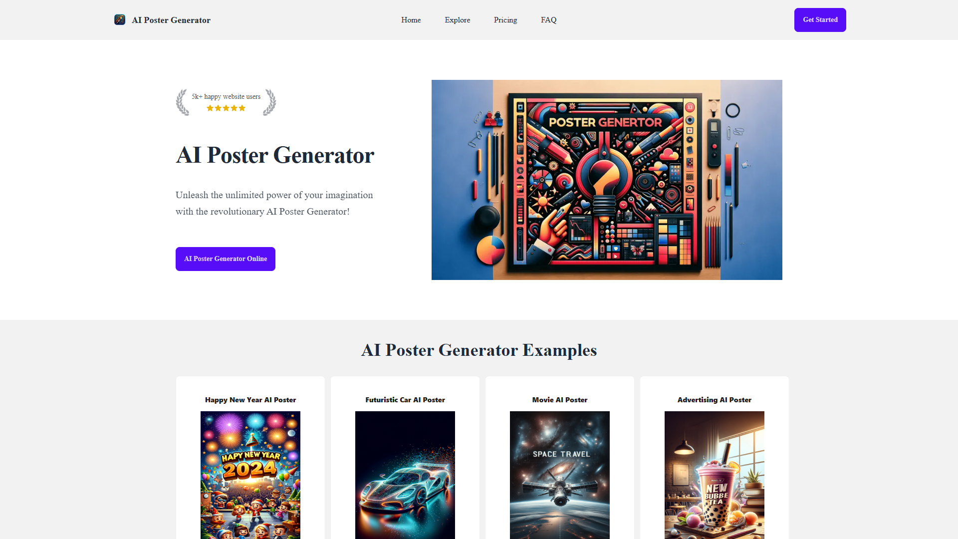 AI Poster Generator AI Poster Generator