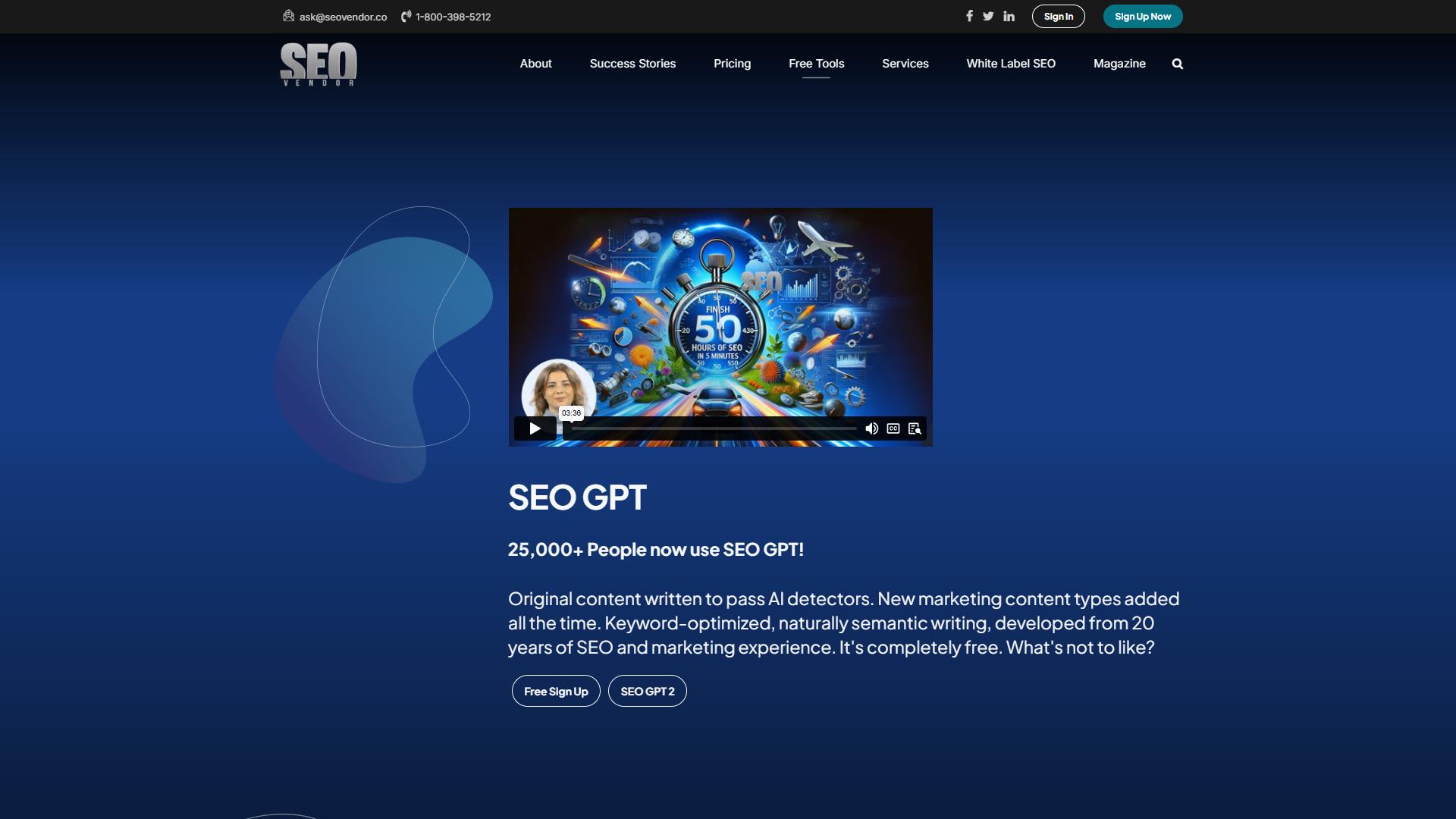 SEO GPT SEO GPT