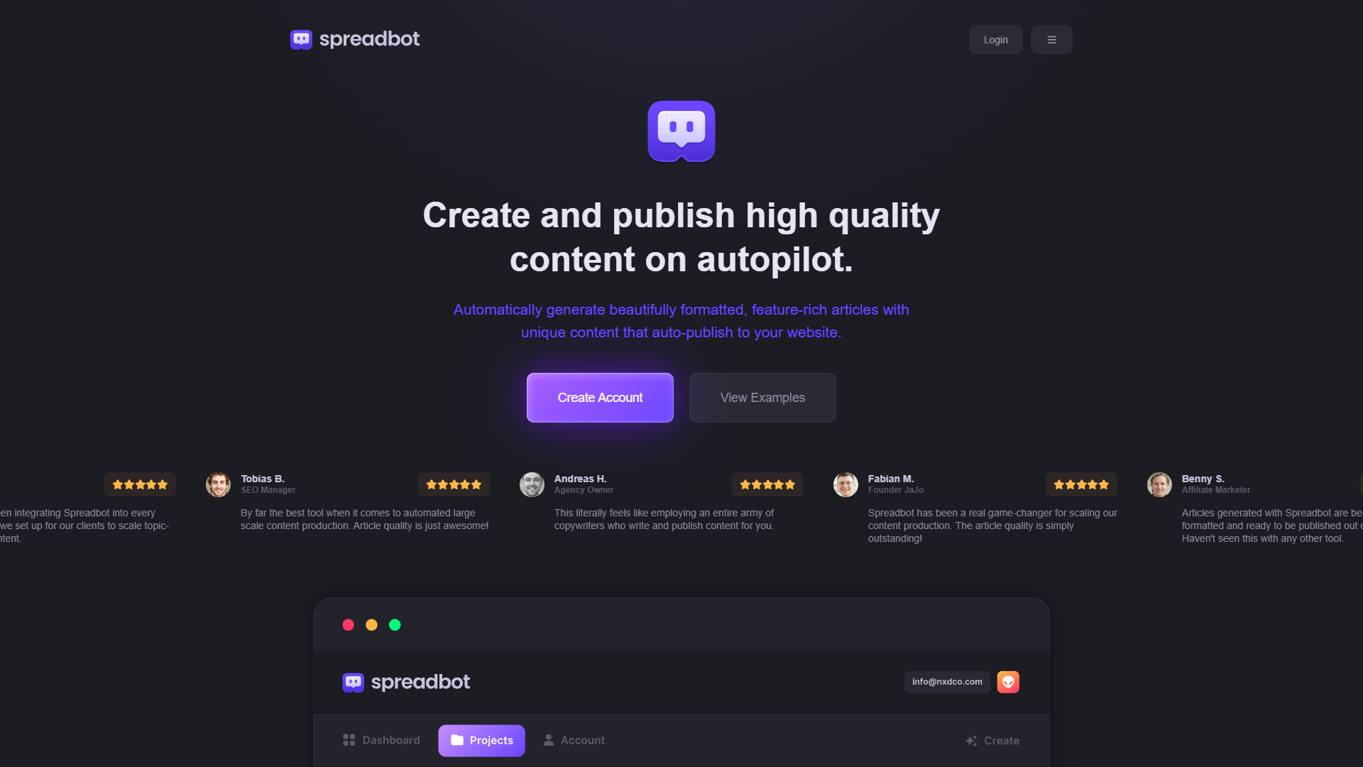 Spreadbot Spreadbot