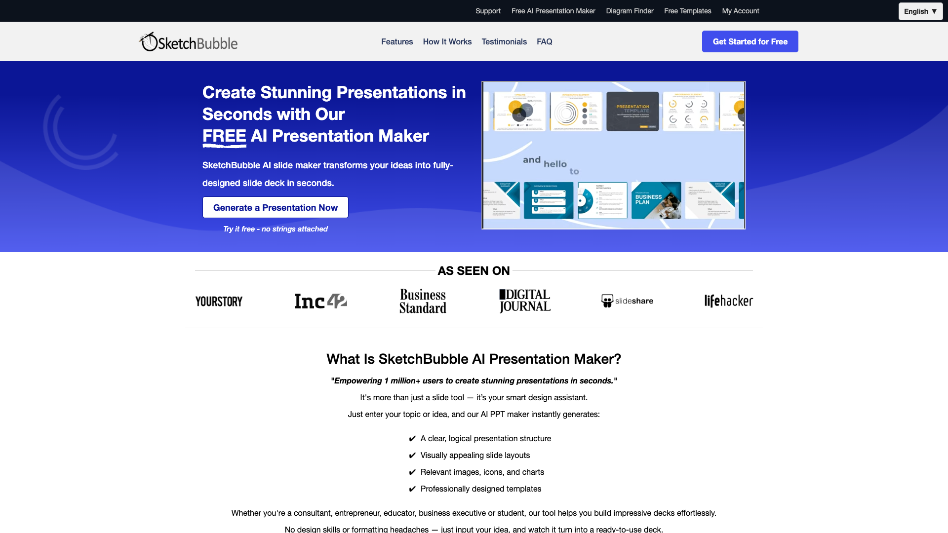 SketchBubble AI Presentation Maker SketchBubble AI Presentation Maker