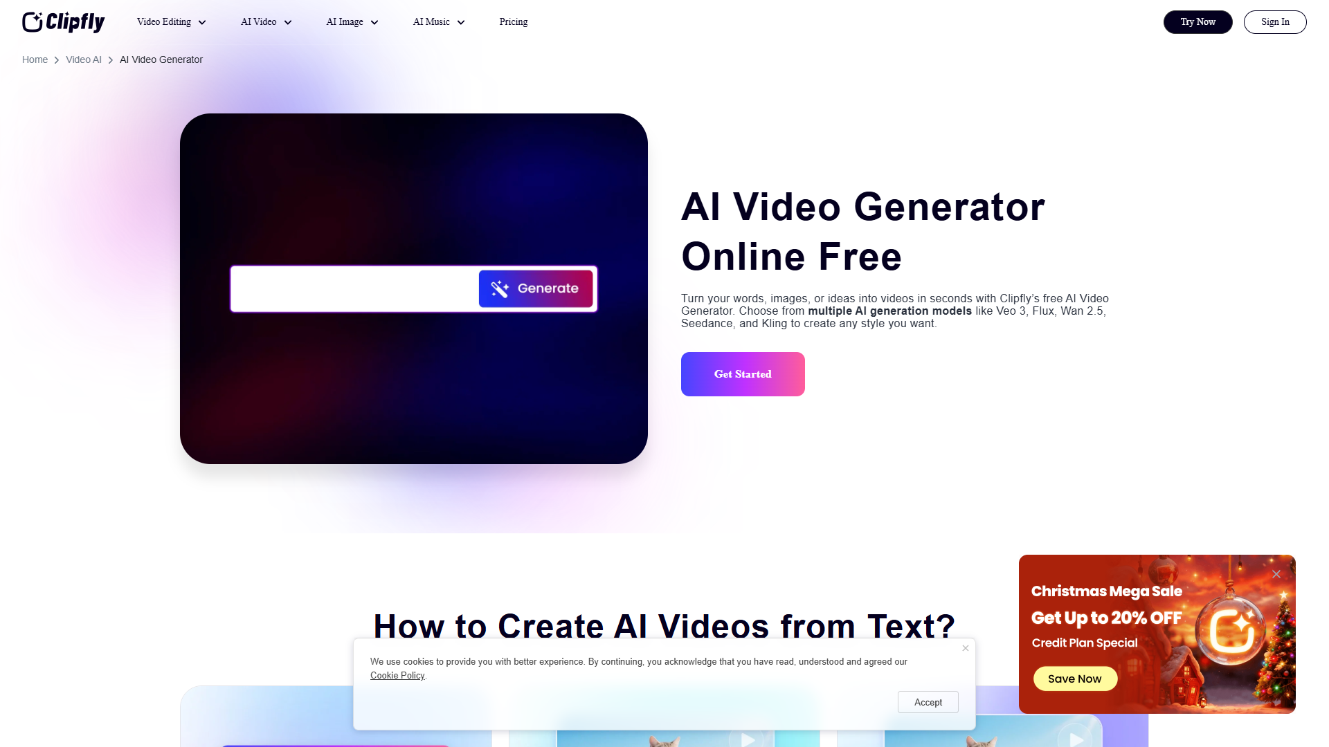 Clipfly AI Video Generator Clipfly AI Video Generator
