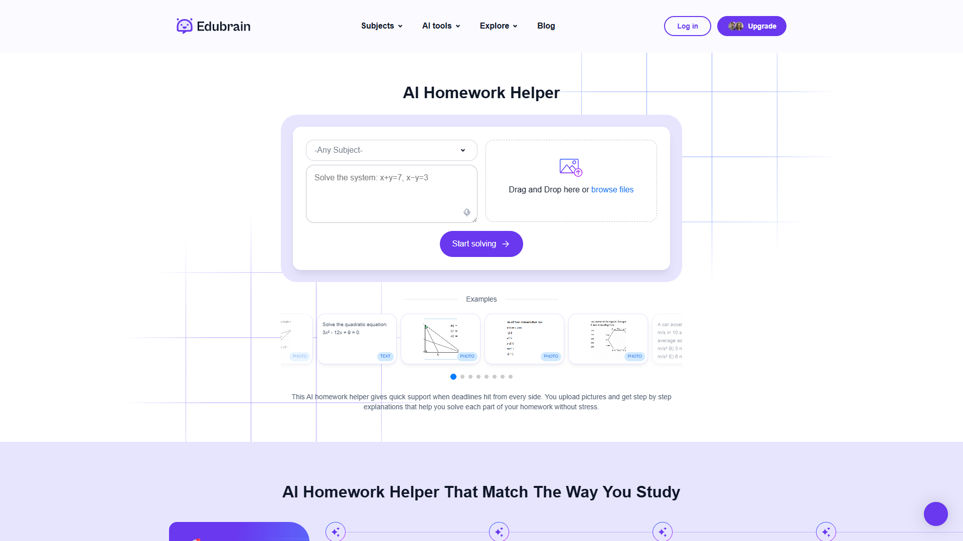 Edubrain AI Homework Helper Edubrain AI Homework Helper