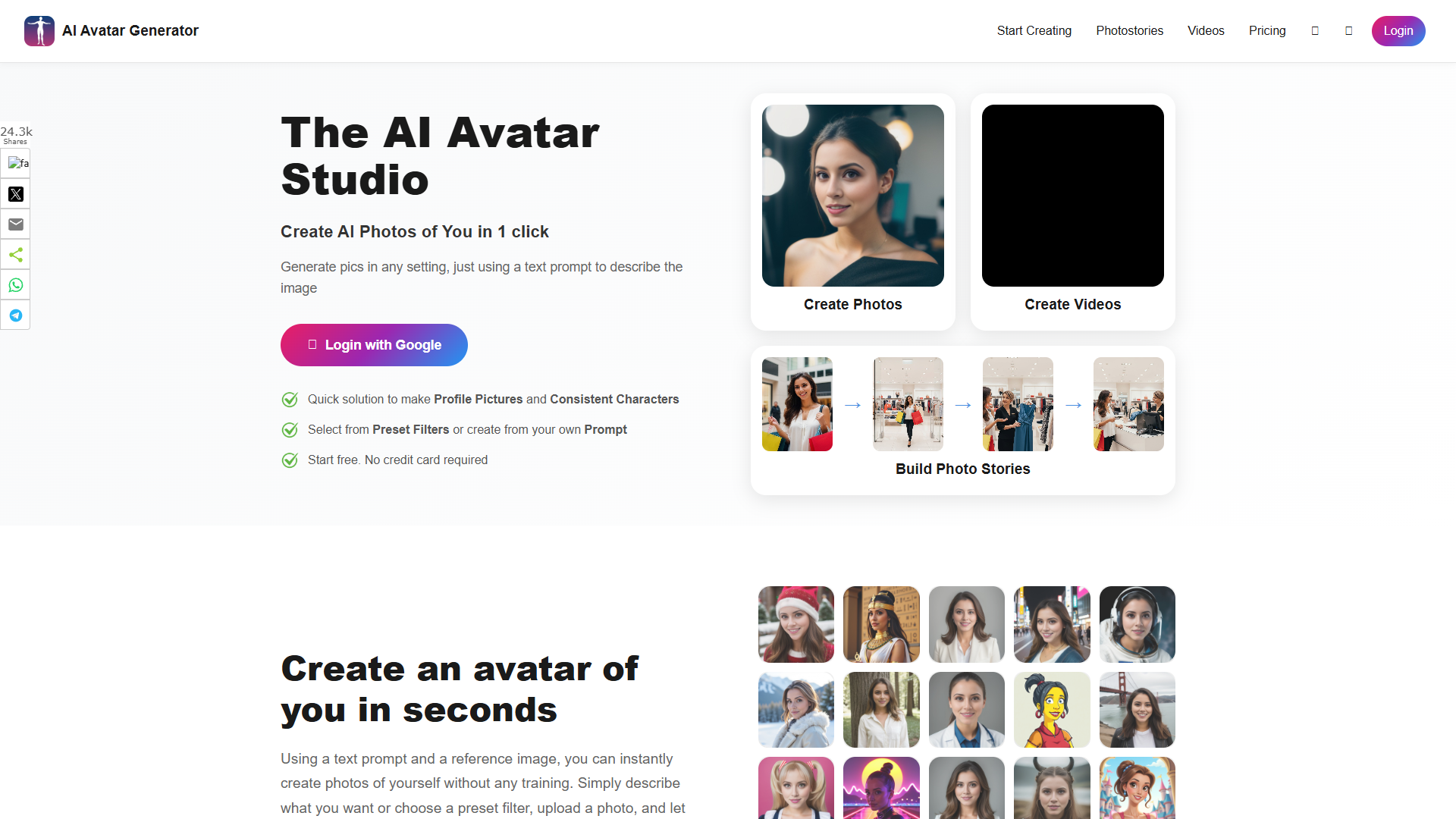 The AI Avatar Studio The AI Avatar Studio