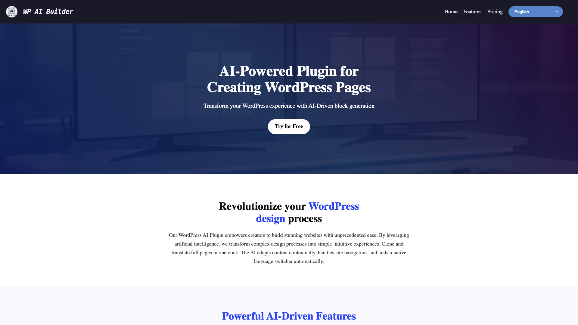 WP AI Builder WP AI Builder
