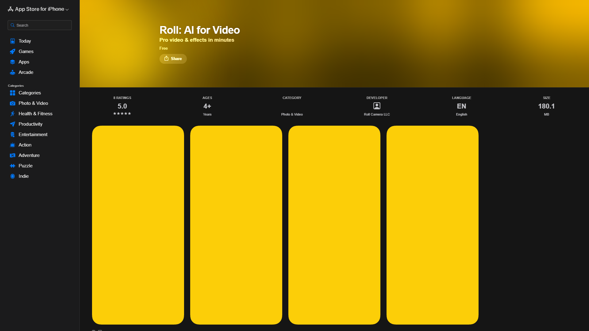 Roll: AI for Video Roll: AI for Video