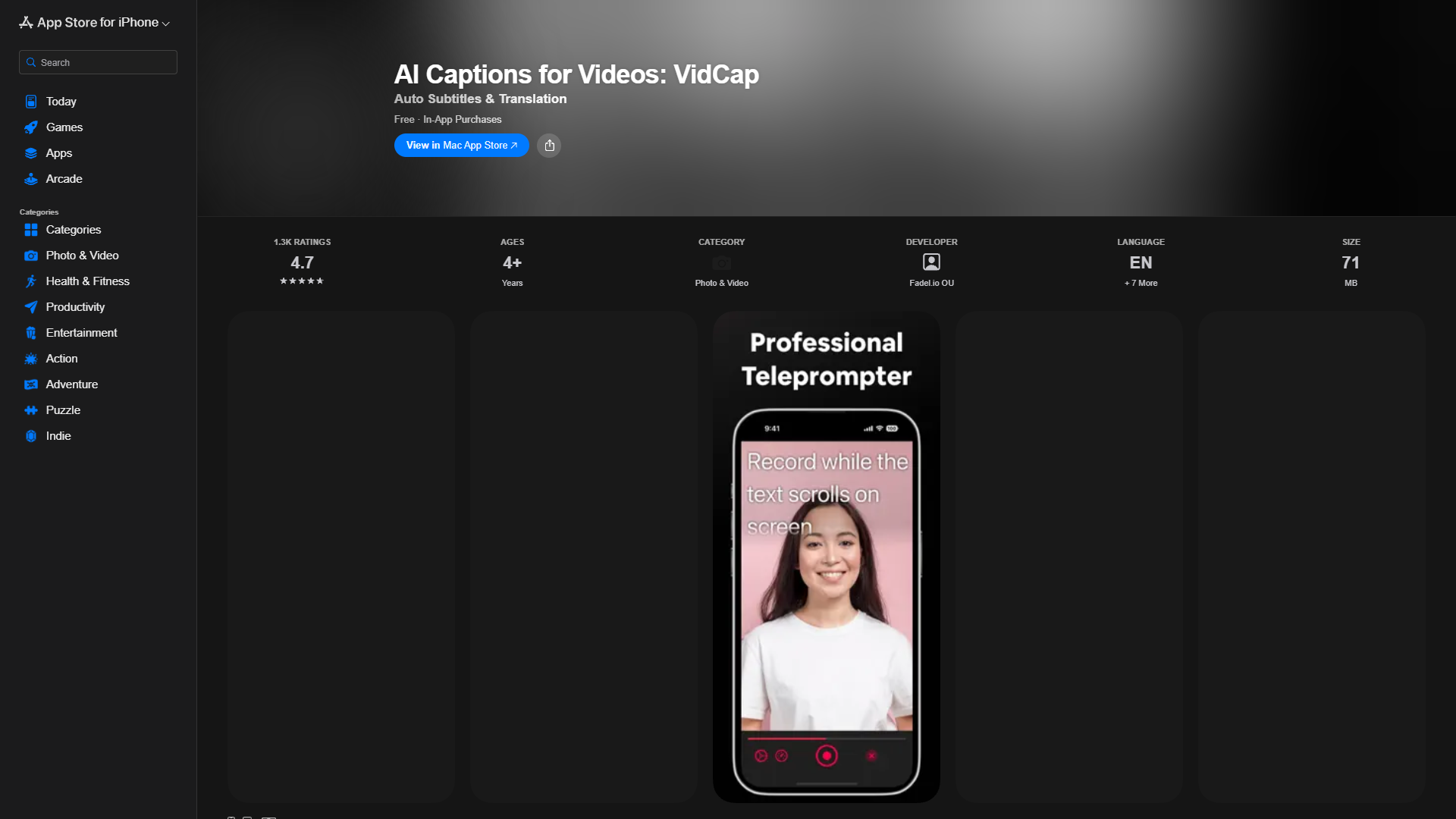 AI Captions for Videos: VidCap AI Captions for Videos: VidCap