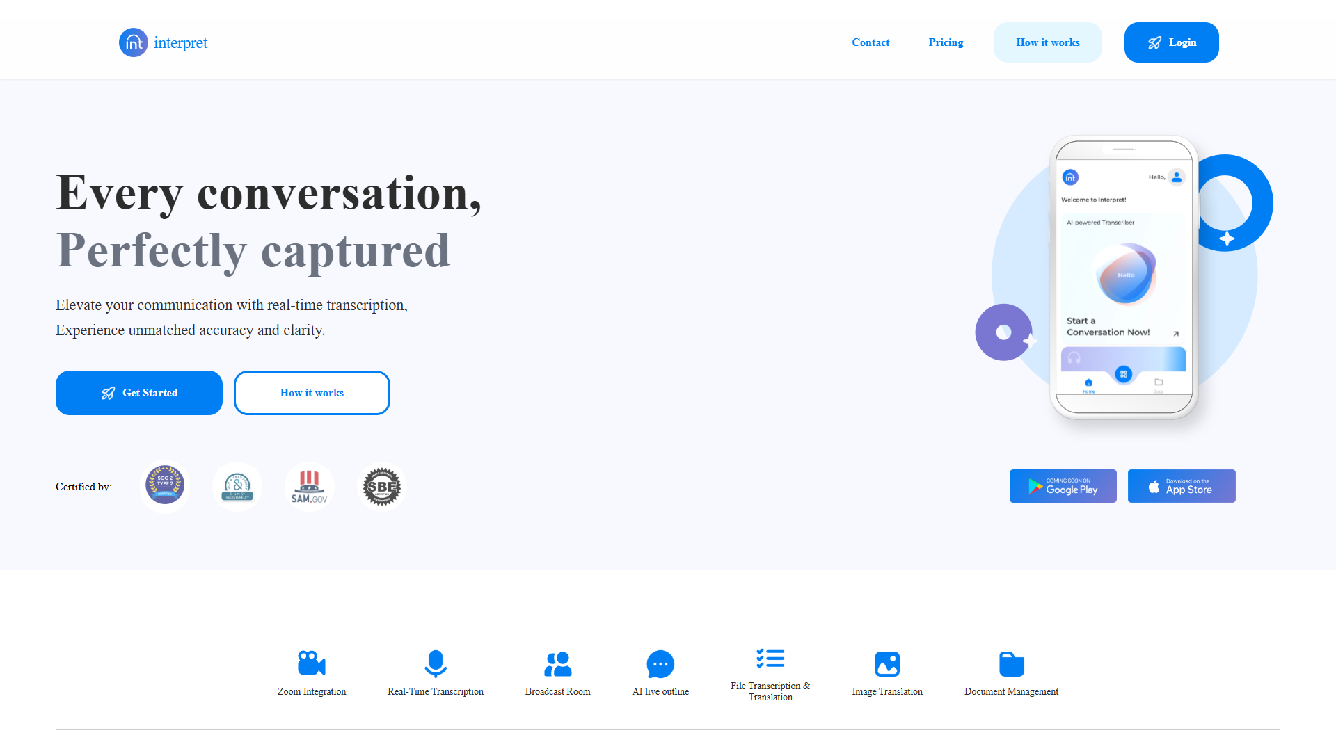 Interpret AI Translator & Transcriber Interpret AI Translator & Transcriber
