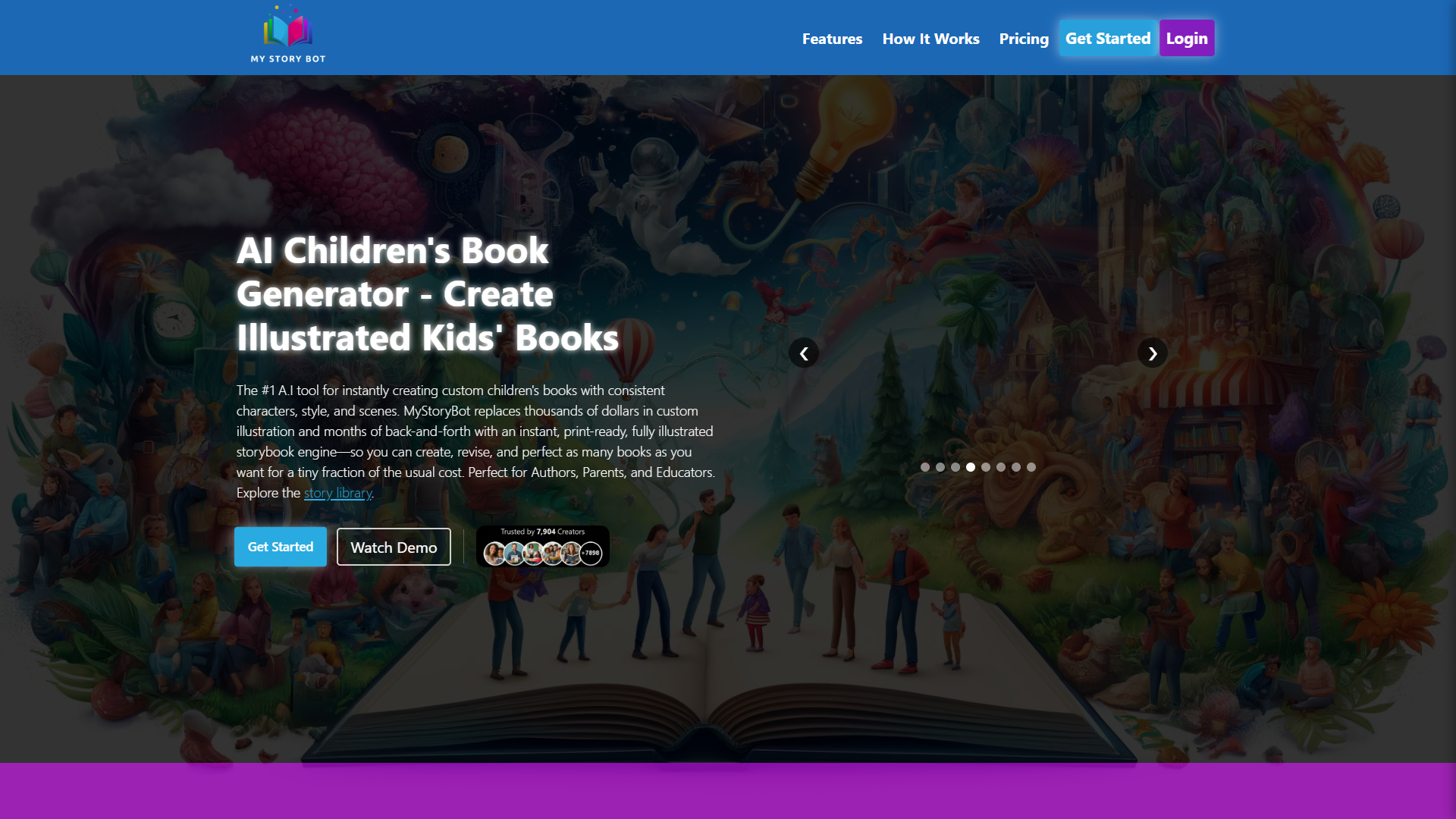 MyStoryBot — AI Children's Book Generator MyStoryBot — AI Children's Book Generator