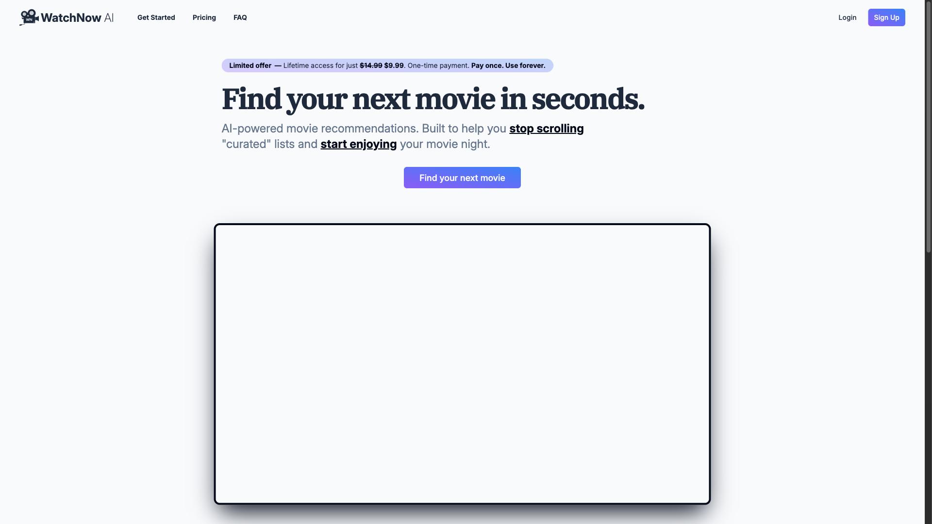 WatchNow AI WatchNow AI