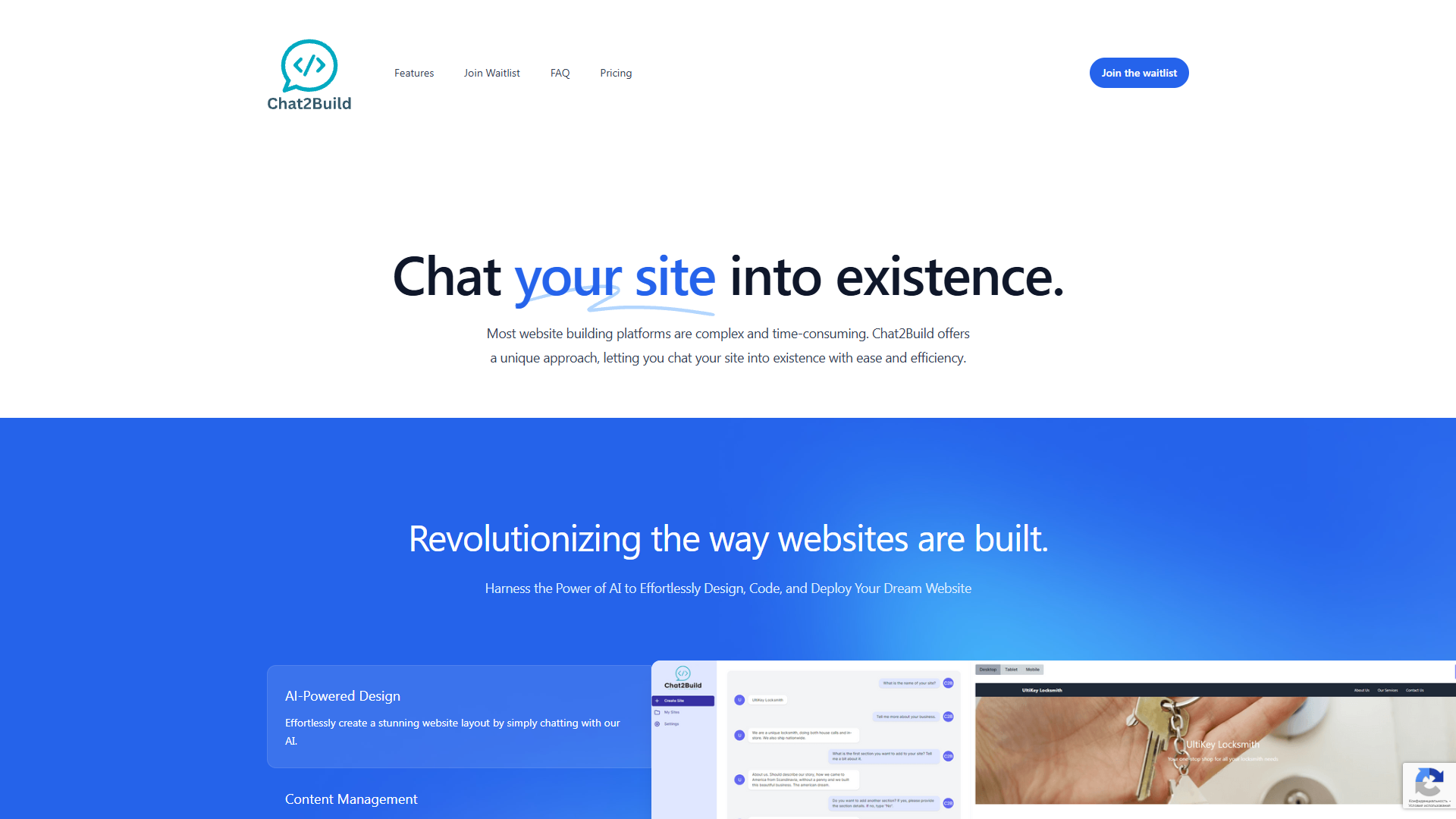 Chat2Build Chat2Build