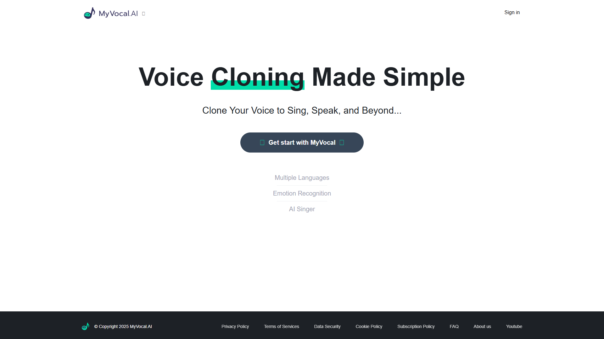 MyVocal.ai MyVocal.ai