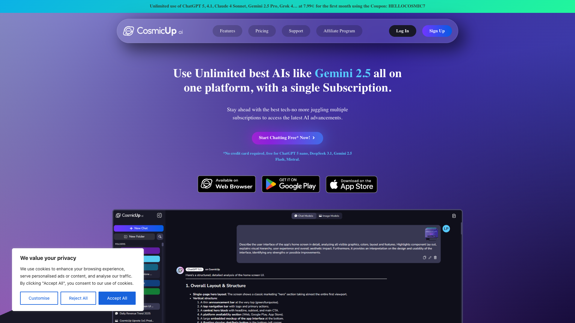 CosmicUp CosmicUp