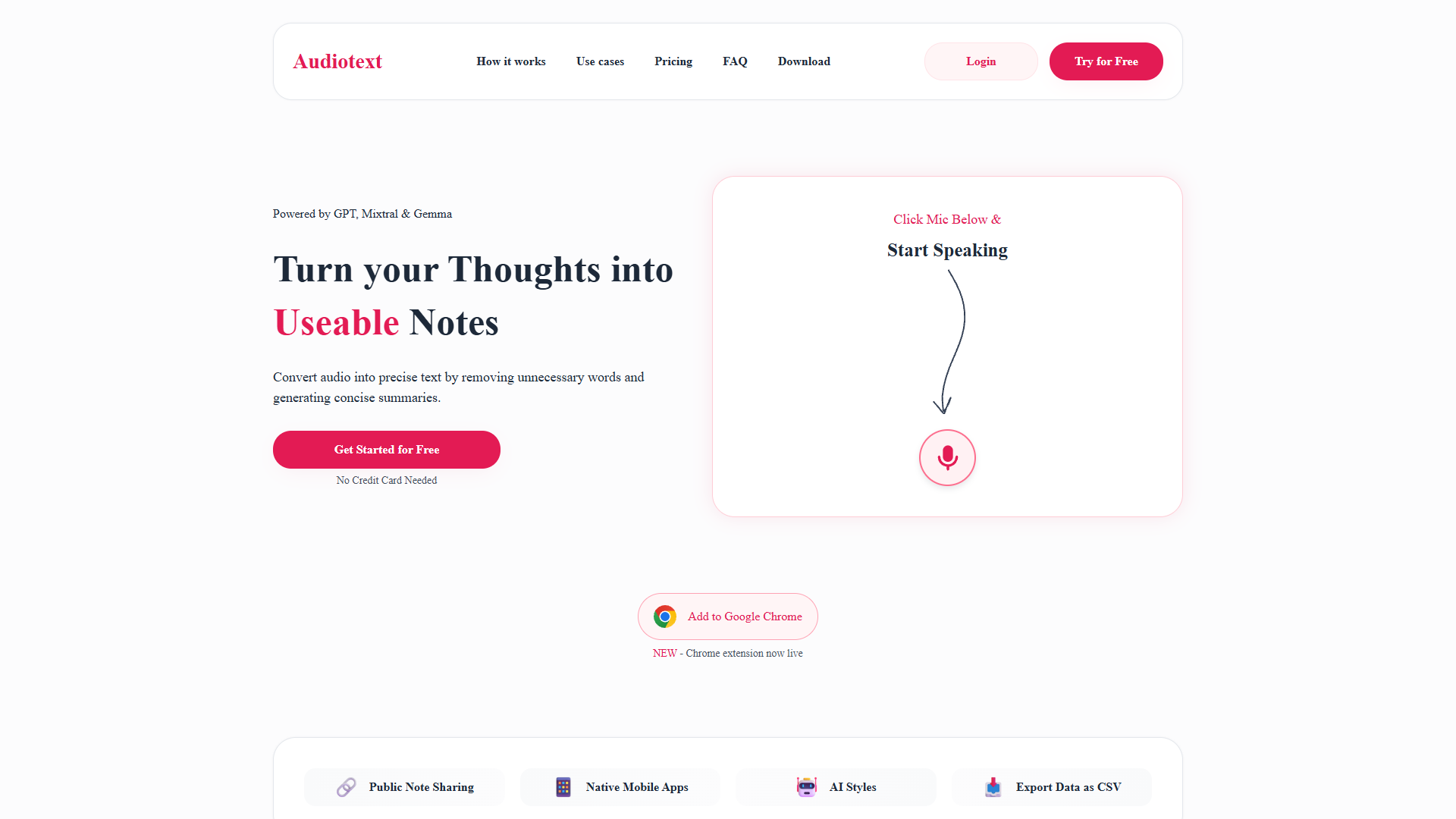 Audiotext AI Audiotext AI