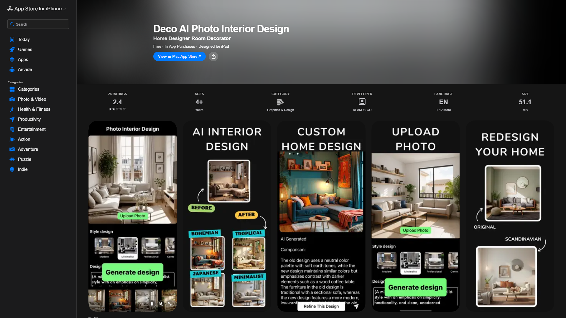 Deco AI Photo Interior Design Deco AI Photo Interior Design