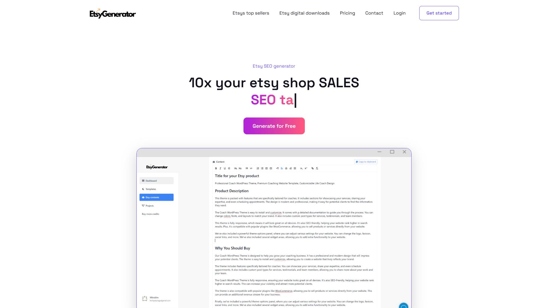EtsyGenerator EtsyGenerator