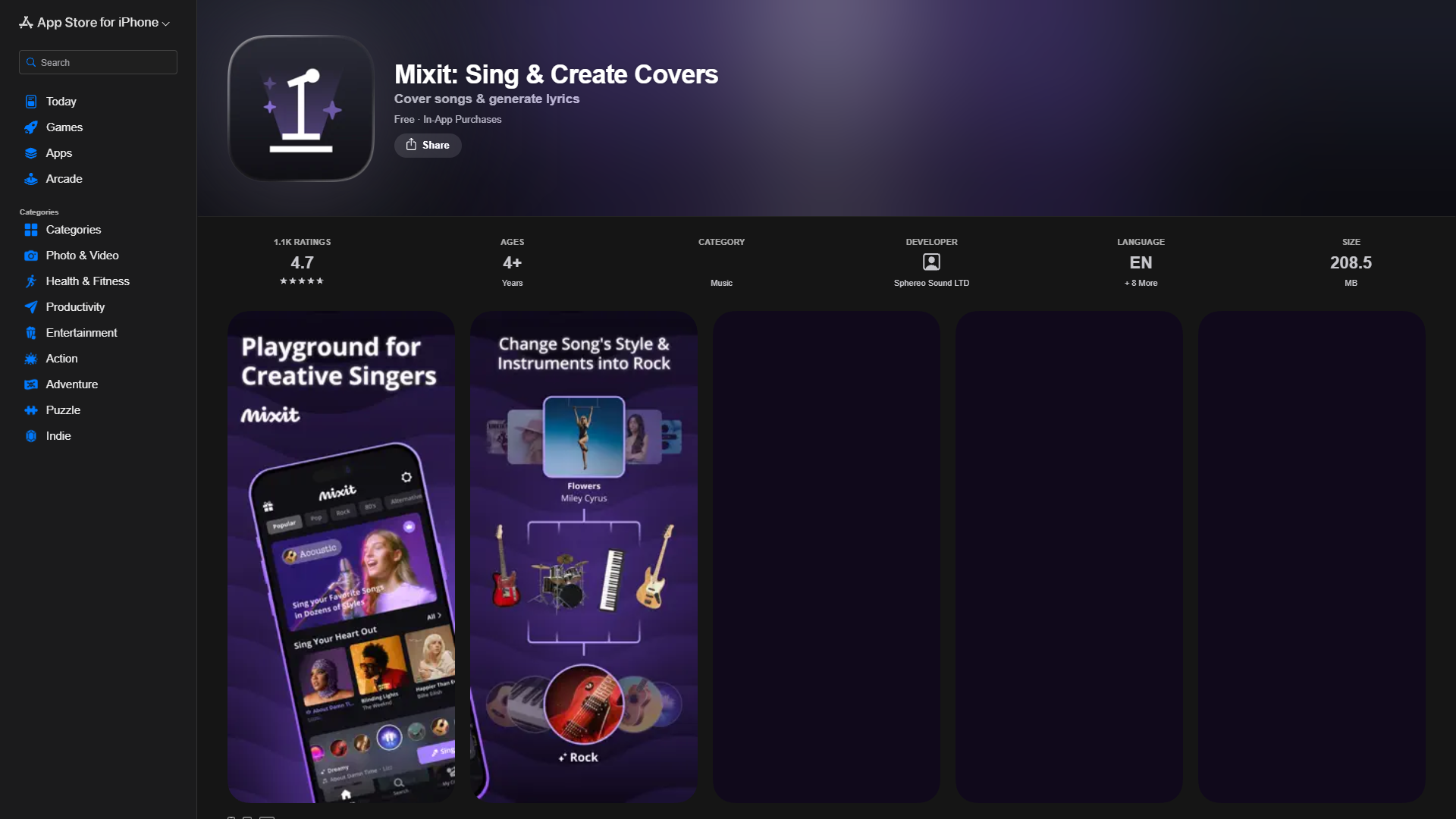 Mixit: Sing & Create Covers Mixit: Sing & Create Covers