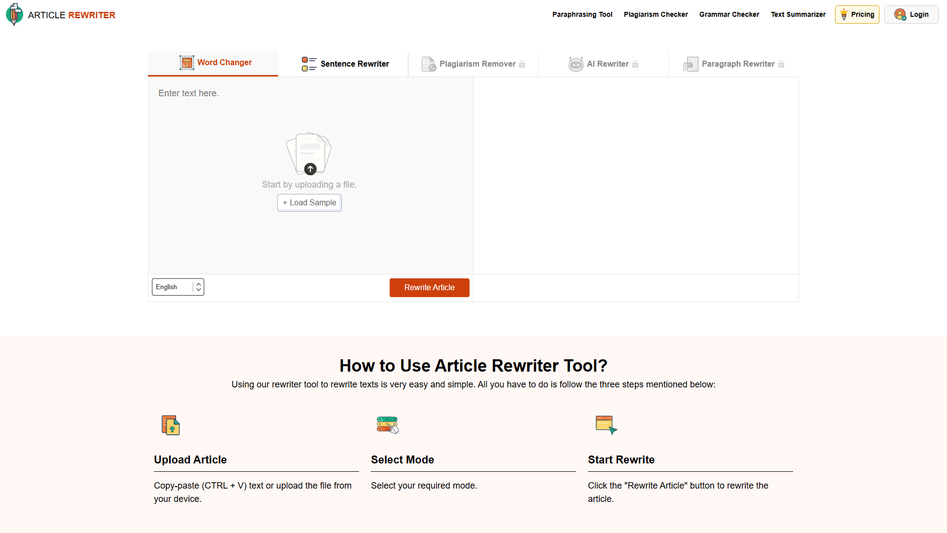 Article Rewriter Article Rewriter