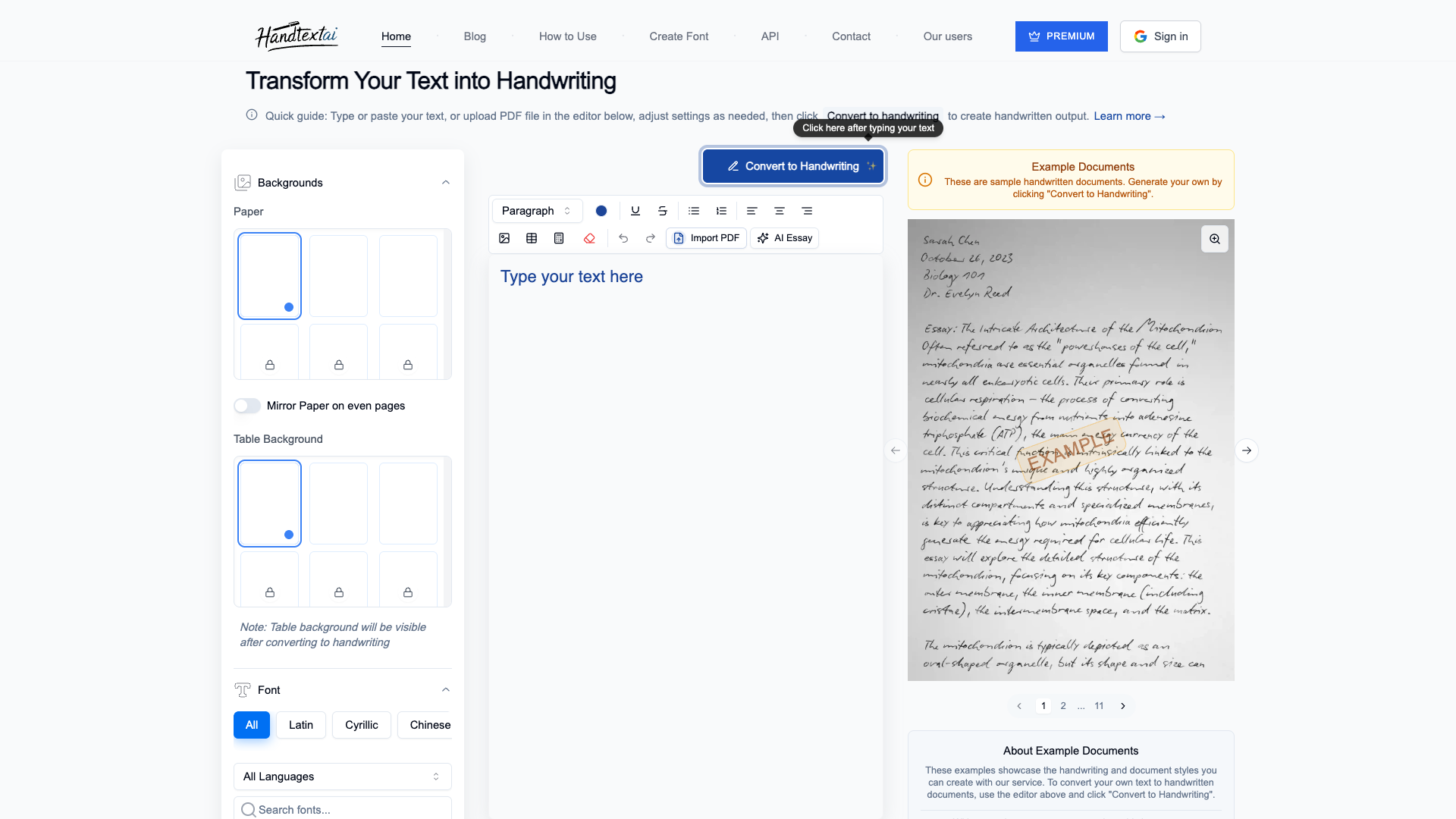 HandtextAI HandtextAI