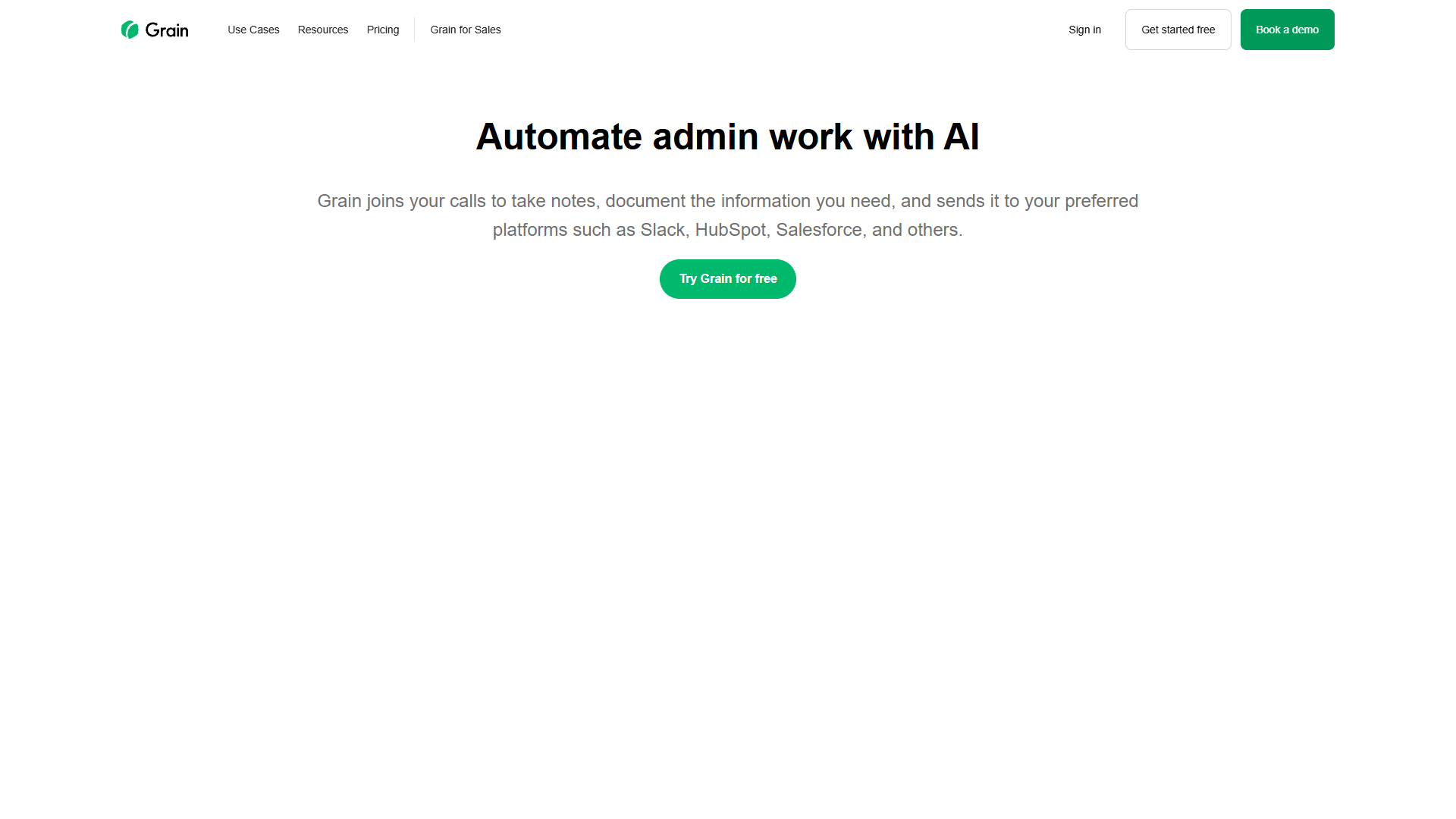 Grain AI Grain AI