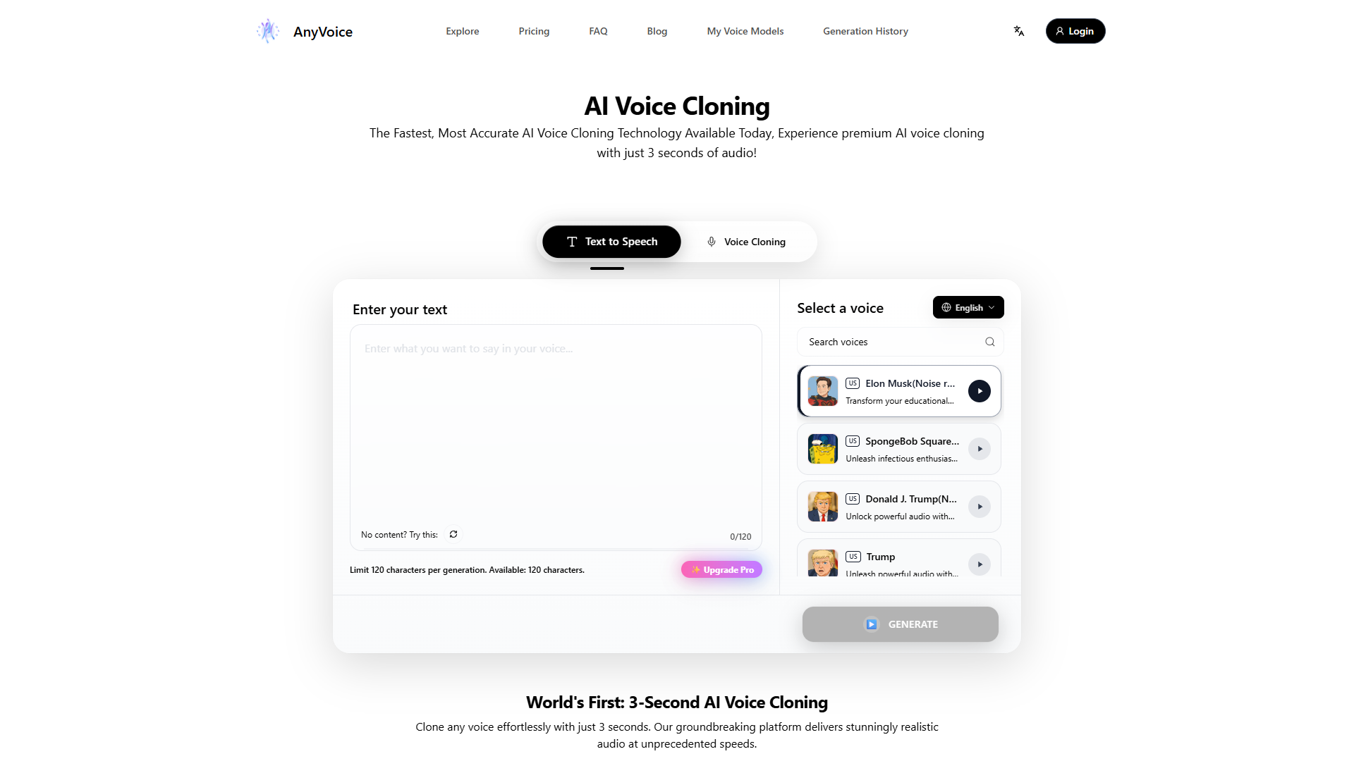 AnyVoice AI Voice Cloning AnyVoice AI Voice Cloning
