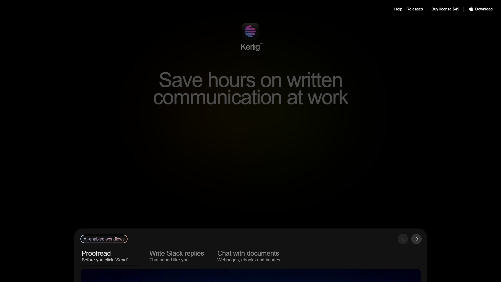 Kerlig AI Writing App Kerlig AI Writing App