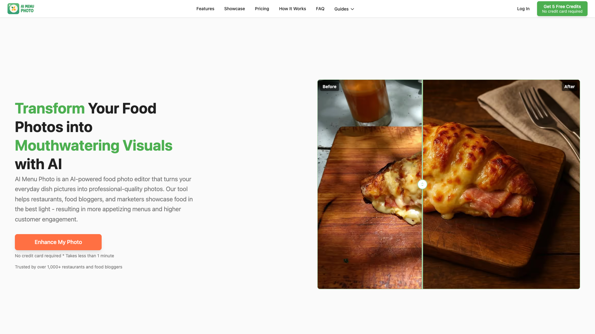 AI Menu Photo AI Menu Photo