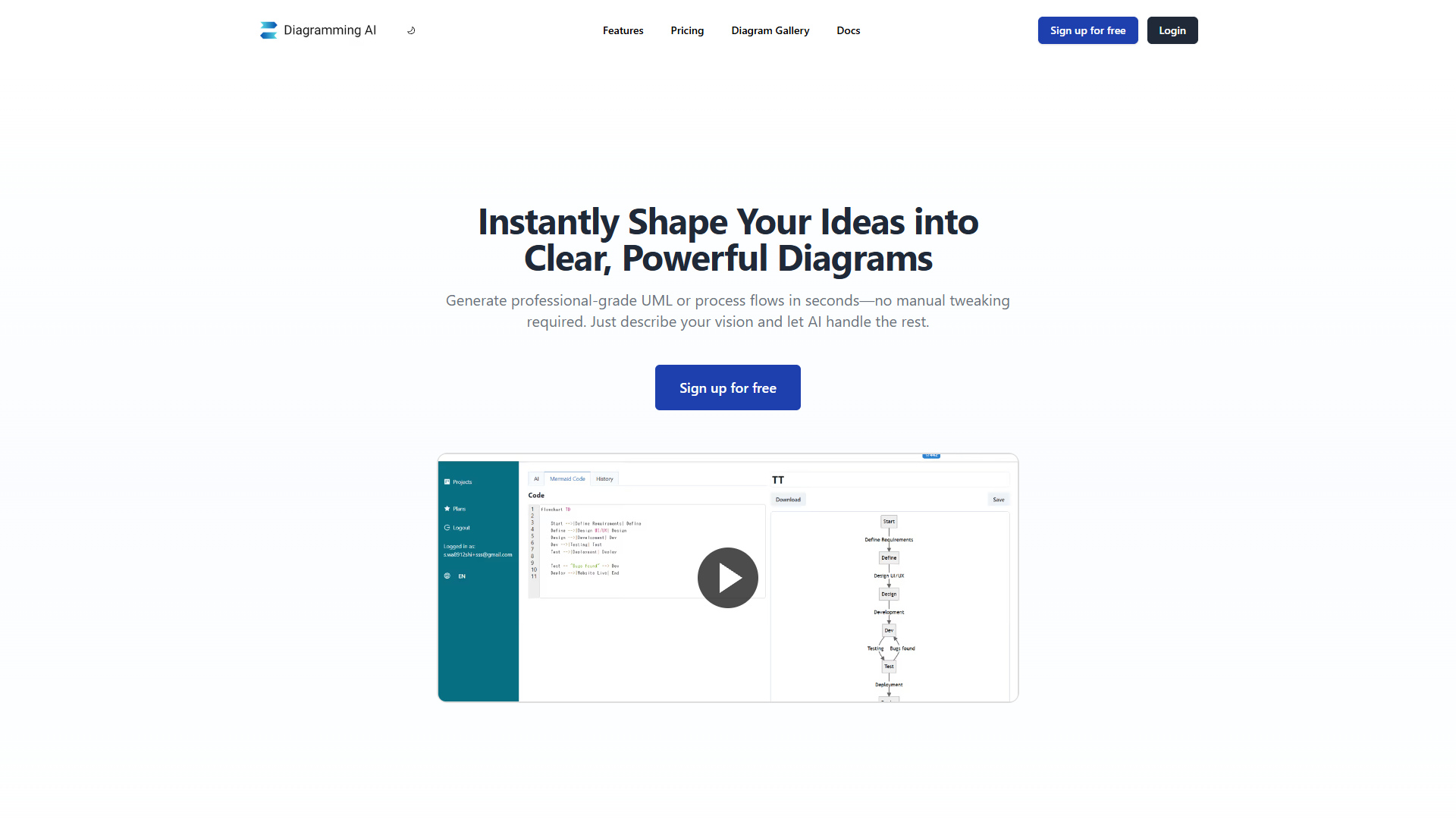 Diagramming AI Diagramming AI