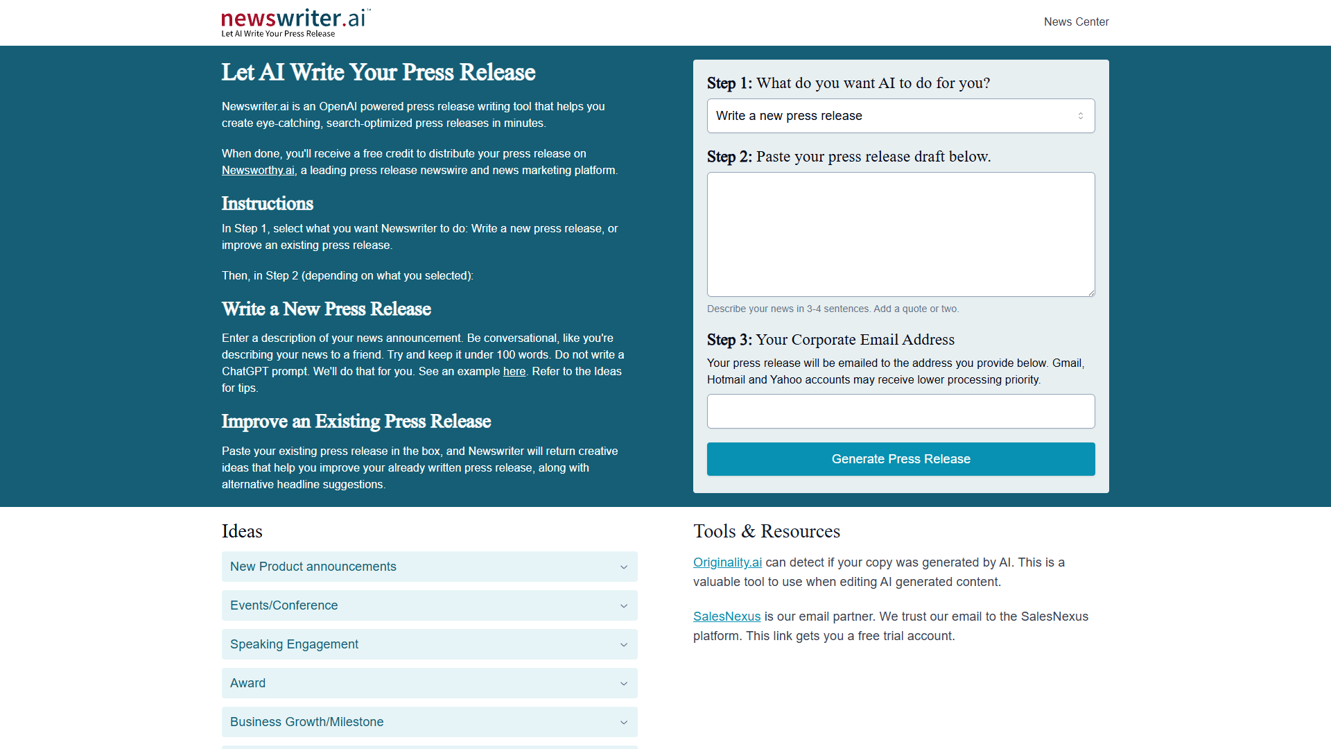 Newswriter.ai Newswriter.ai